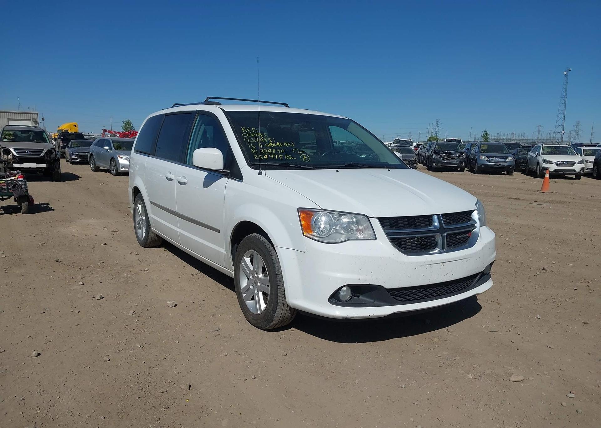 2016 DODGE GRAND CARAVAN CREW