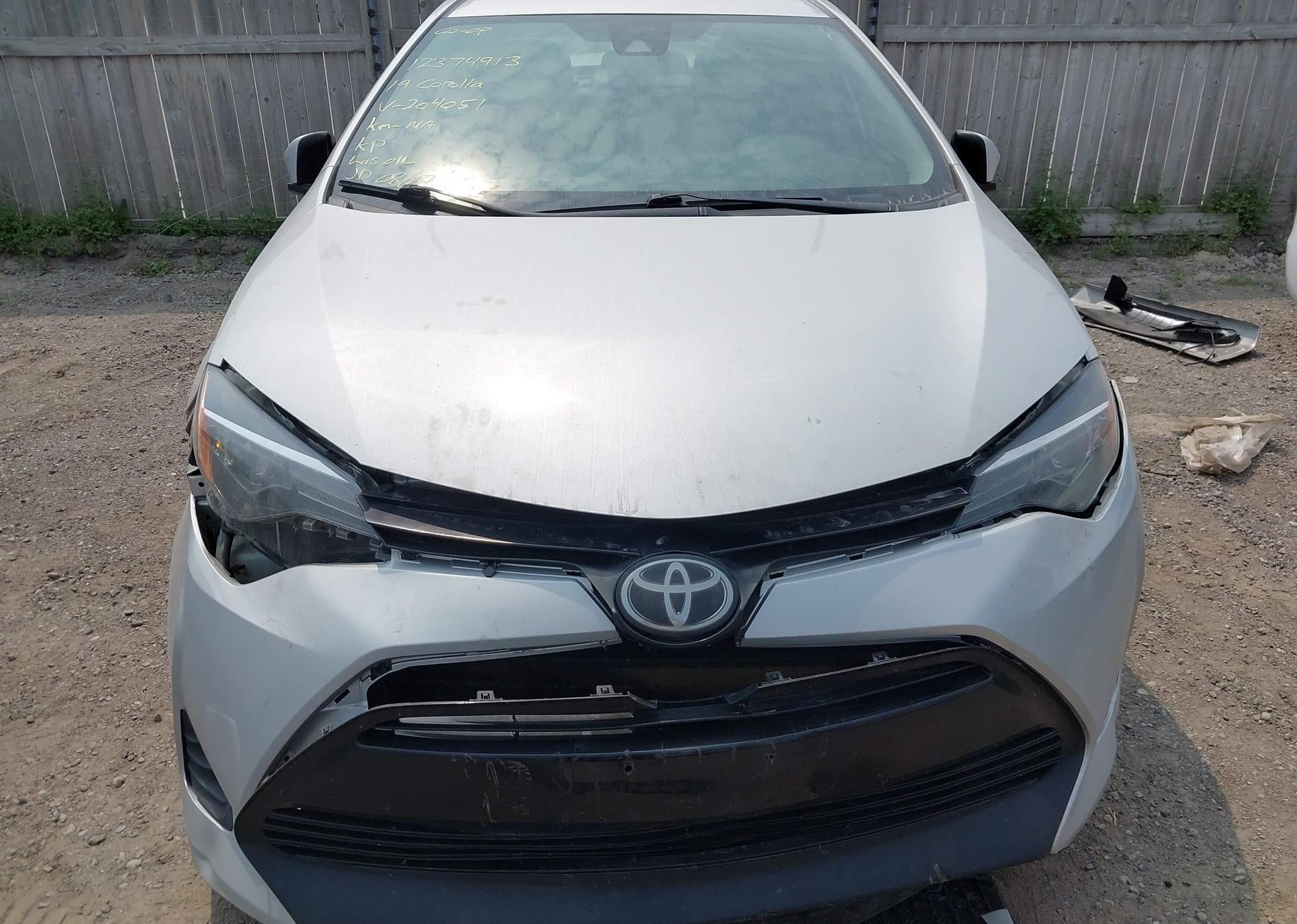 2019 TOYOTA COROLLA LE