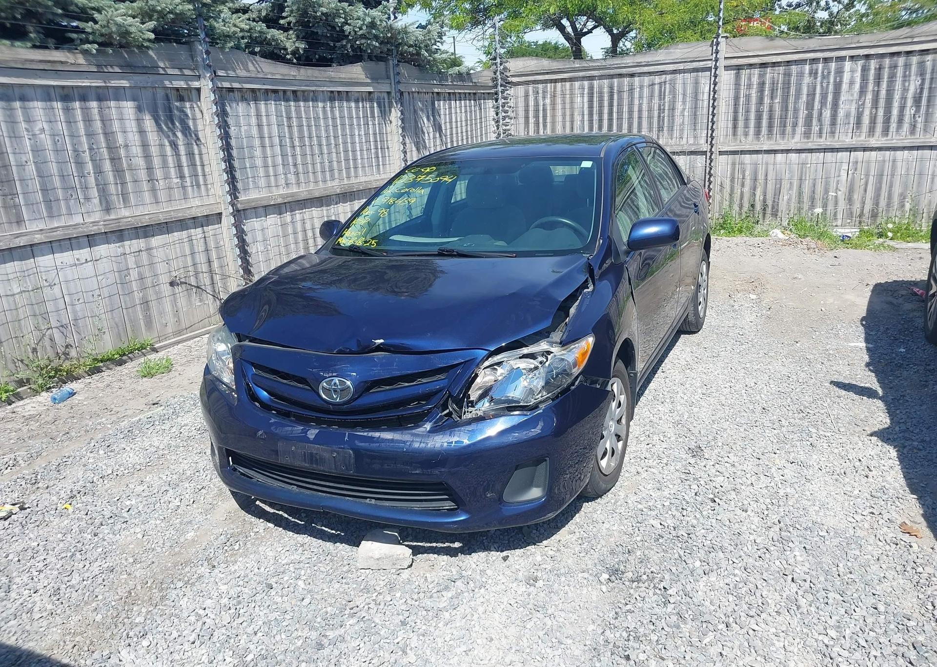 2012 TOYOTA COROLLA CE