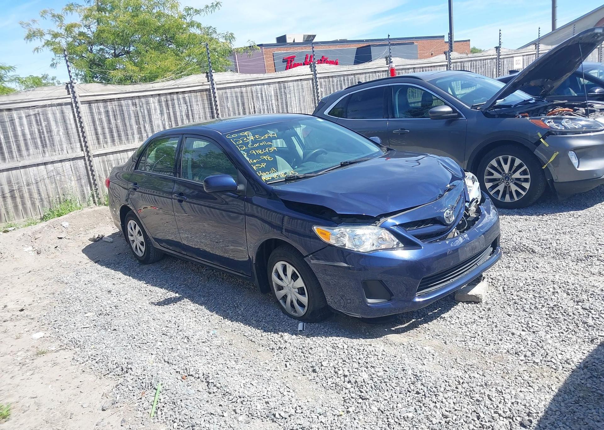 2012 TOYOTA COROLLA CE