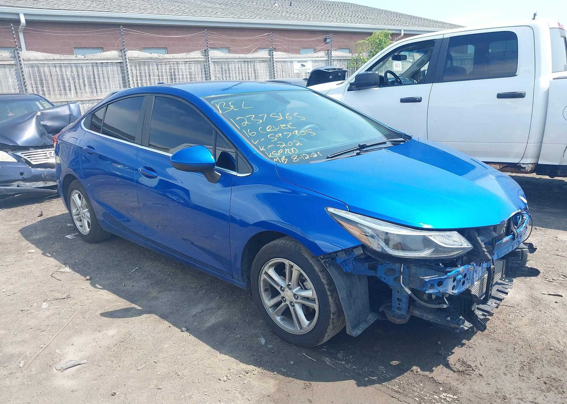 2016 CHEVROLET CRUZE
