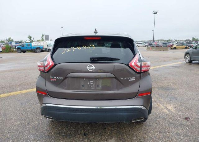 2017 NISSAN MURANO PLATINUM