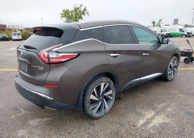 2017 NISSAN MURANO PLATINUM