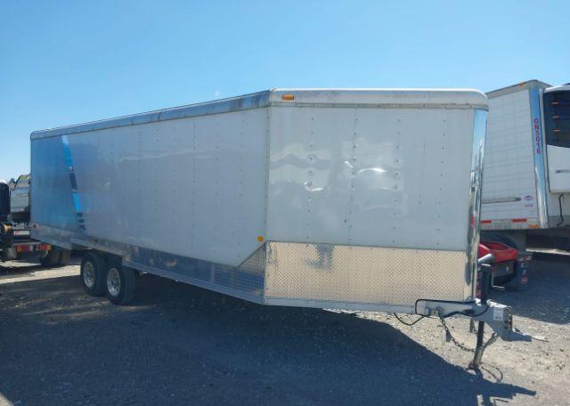 2012 Middlebury AMSVT 27 Foot Enclosed Sled Trailer