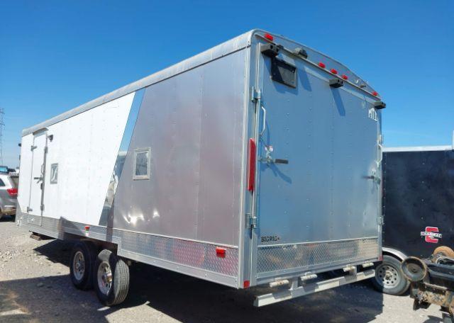 2012 Middlebury AMSVT 27 Foot Enclosed Sled Trailer