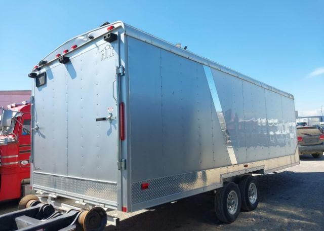 2012 Middlebury AMSVT 27 Foot Enclosed Sled Trailer