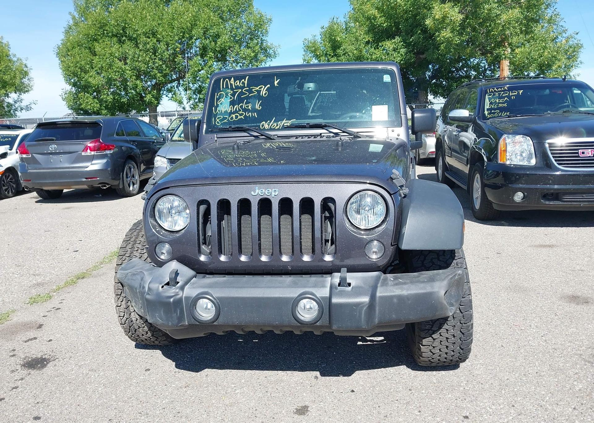 2016 JEEP WRANGLER SPORT