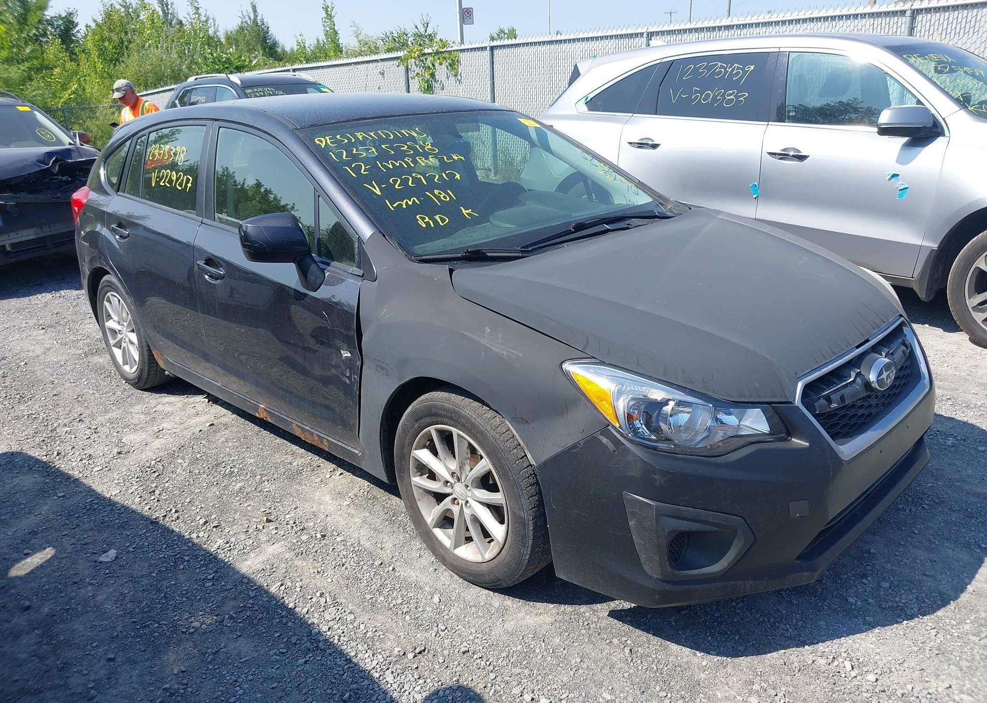 2012 SUBARU impreza 2.0I