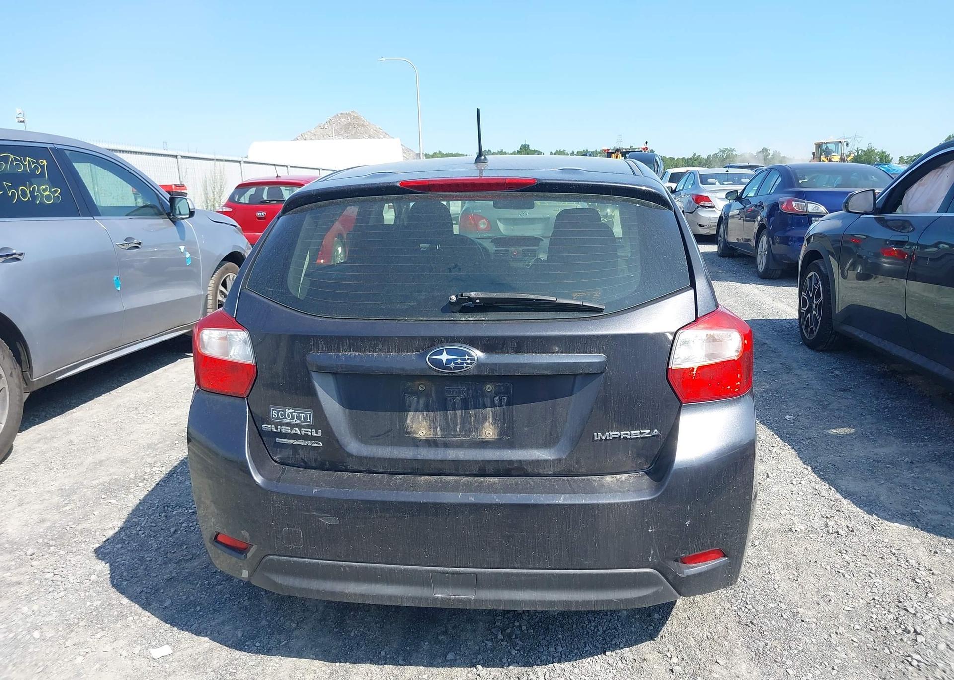 2012 SUBARU impreza 2.0I