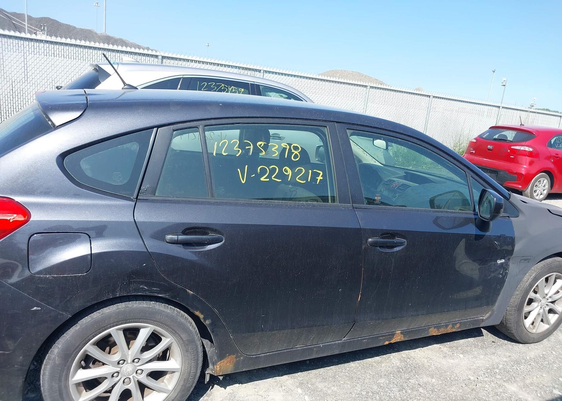 2012 SUBARU impreza 2.0I