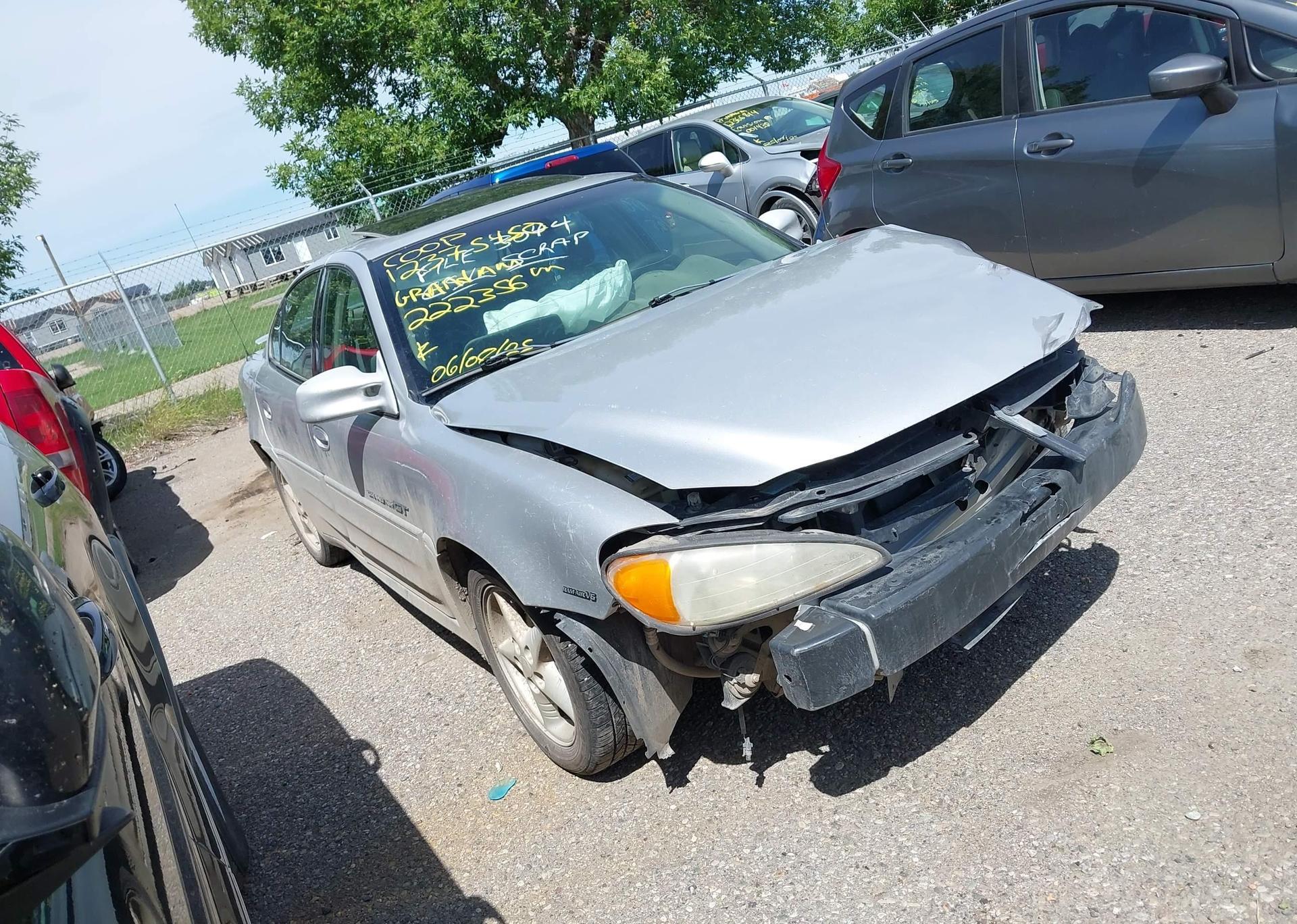 2001 PONTIAC GRAND AM GT