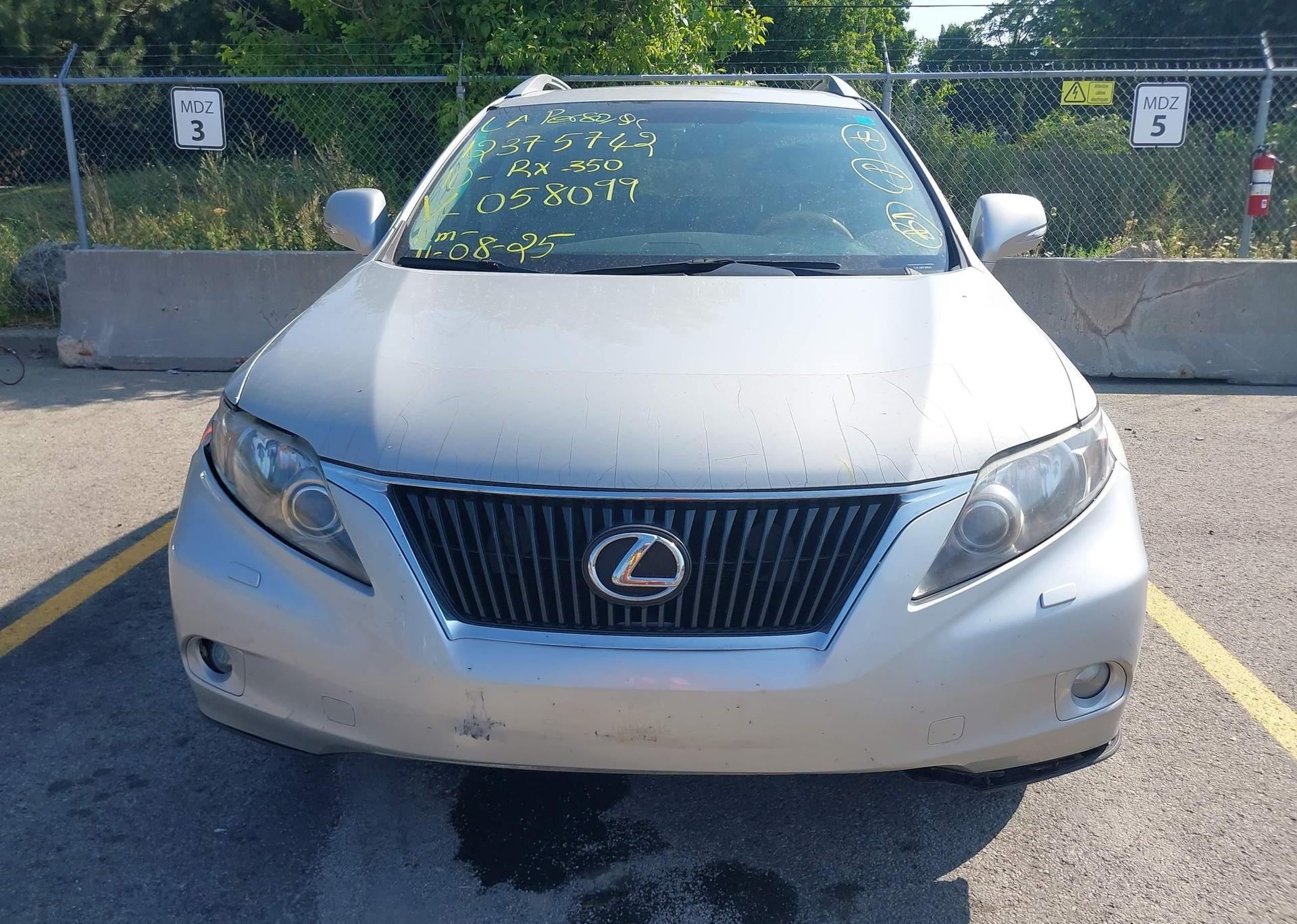 2010 LEXUS RX 350