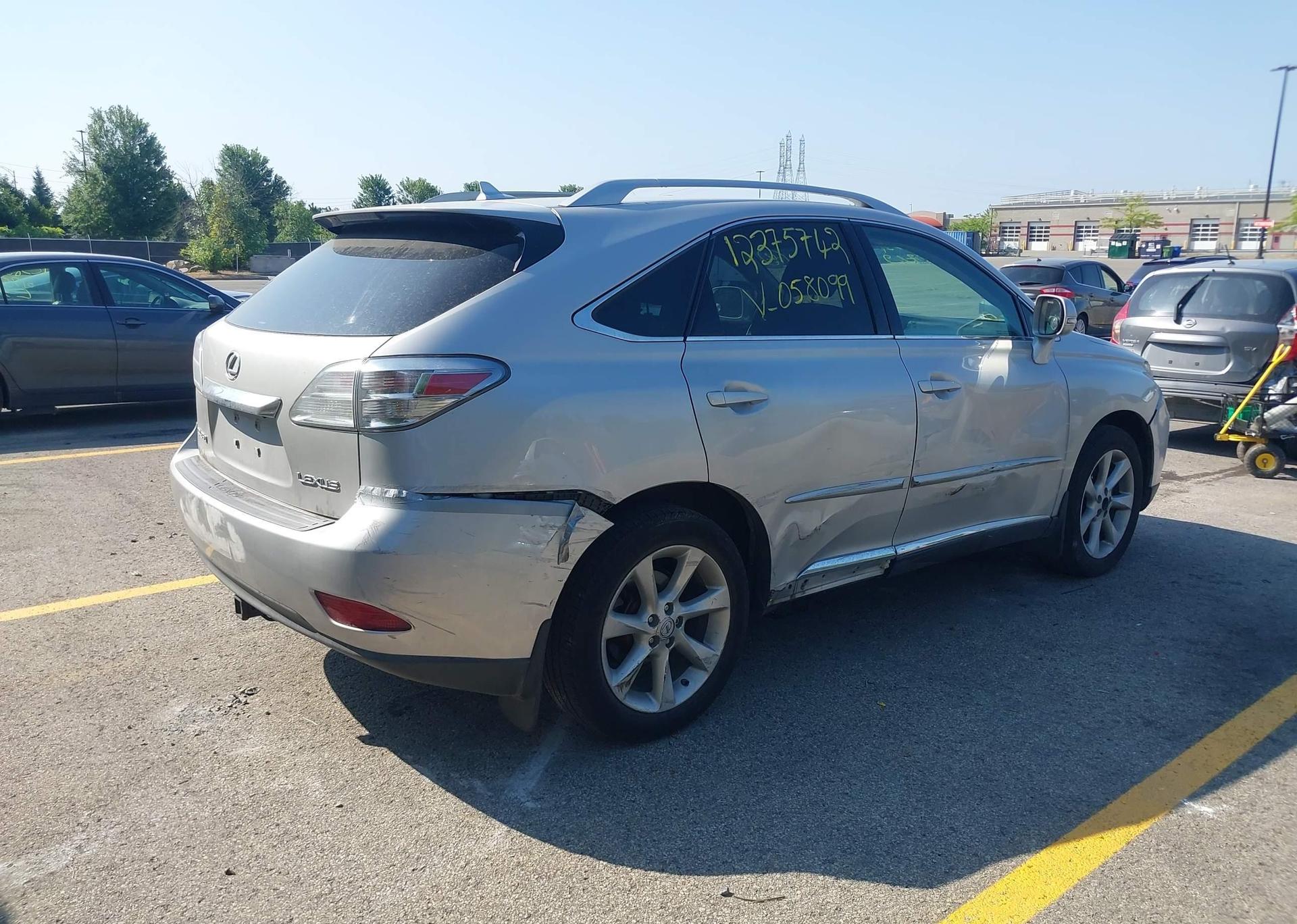 2010 LEXUS RX 350
