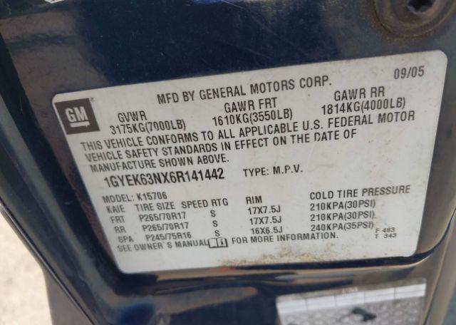 2006 CADILLAC ESCALADE STANDARD