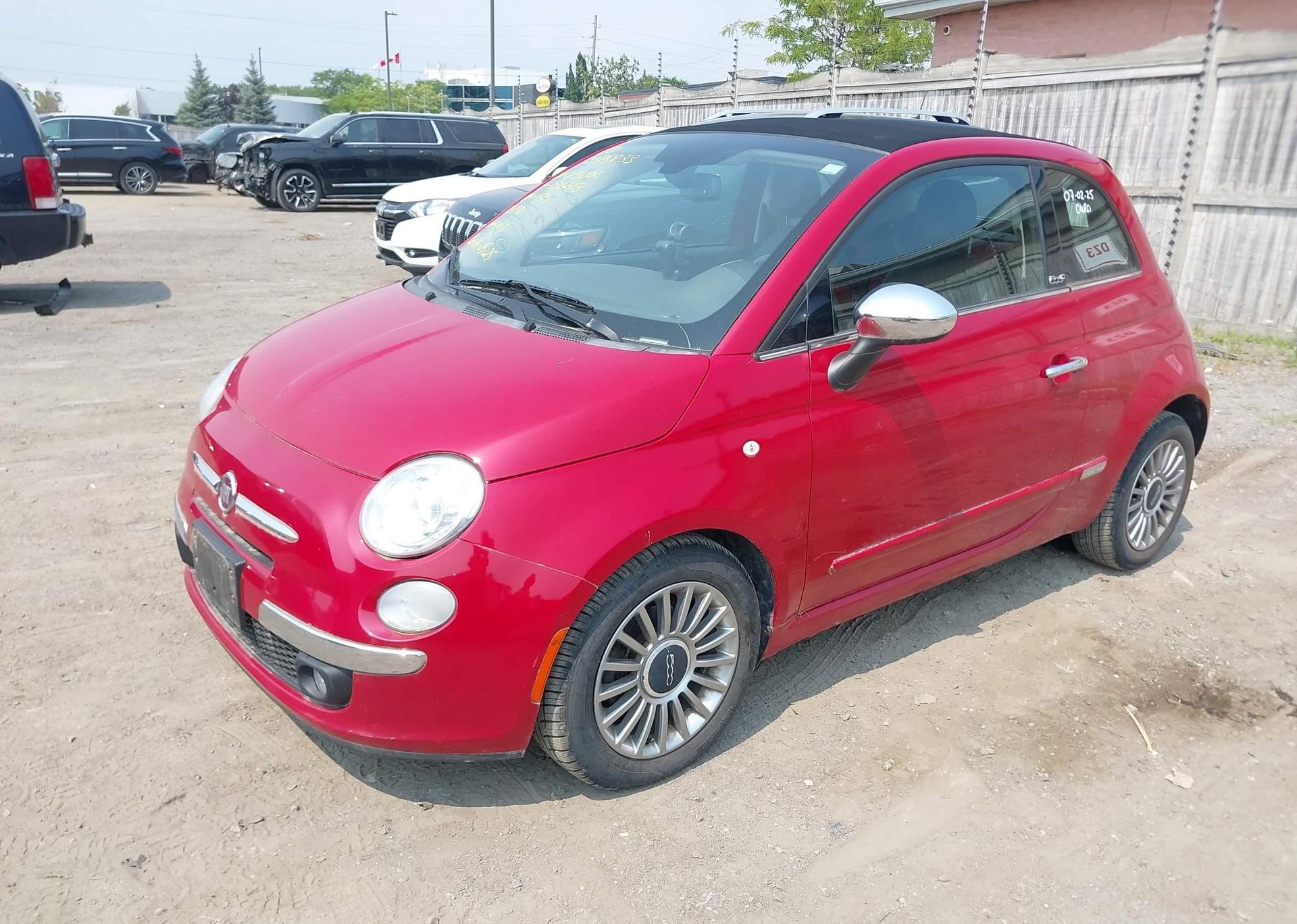 2012 FIAT 500C LOUNGE