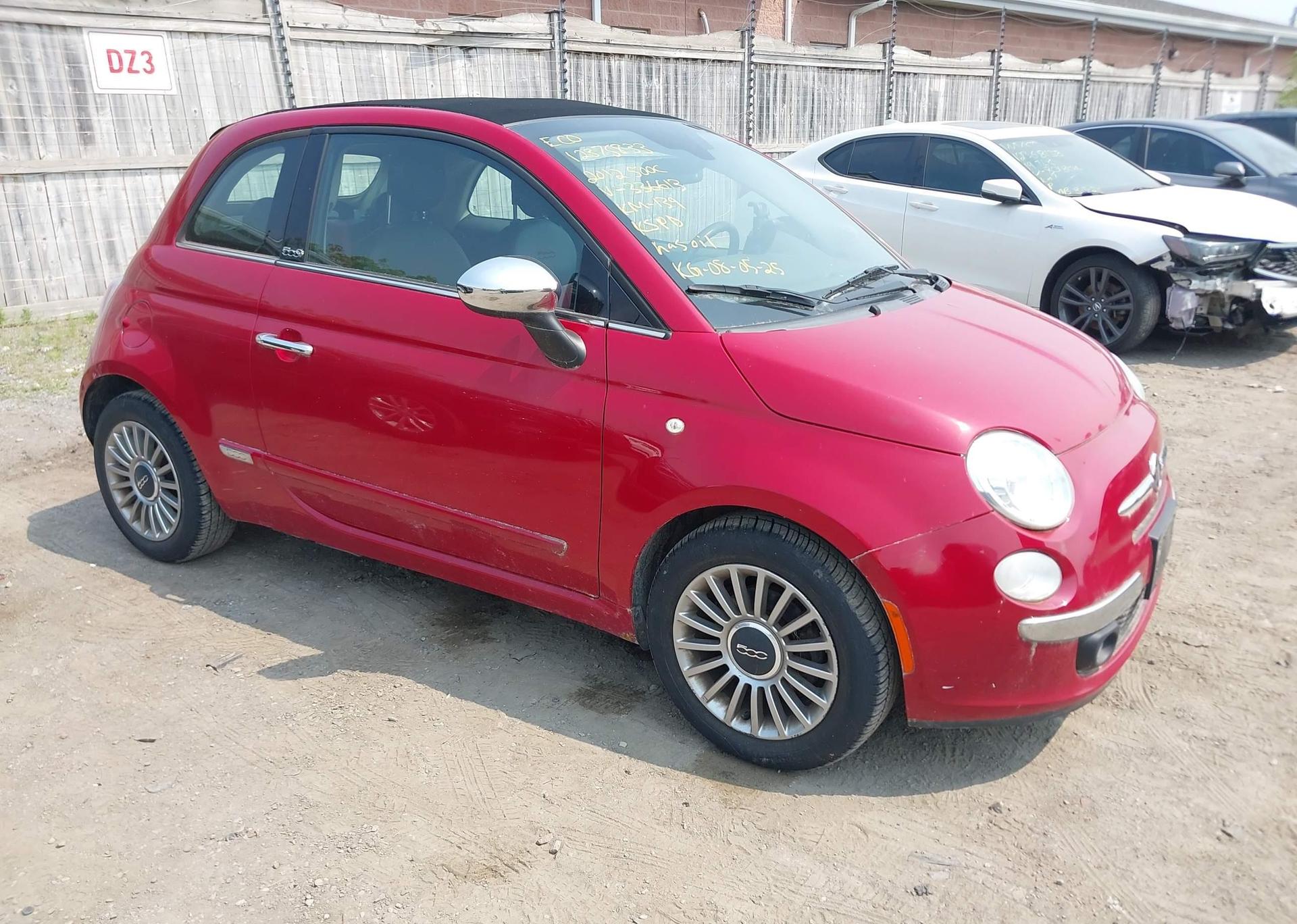2012 FIAT 500C LOUNGE