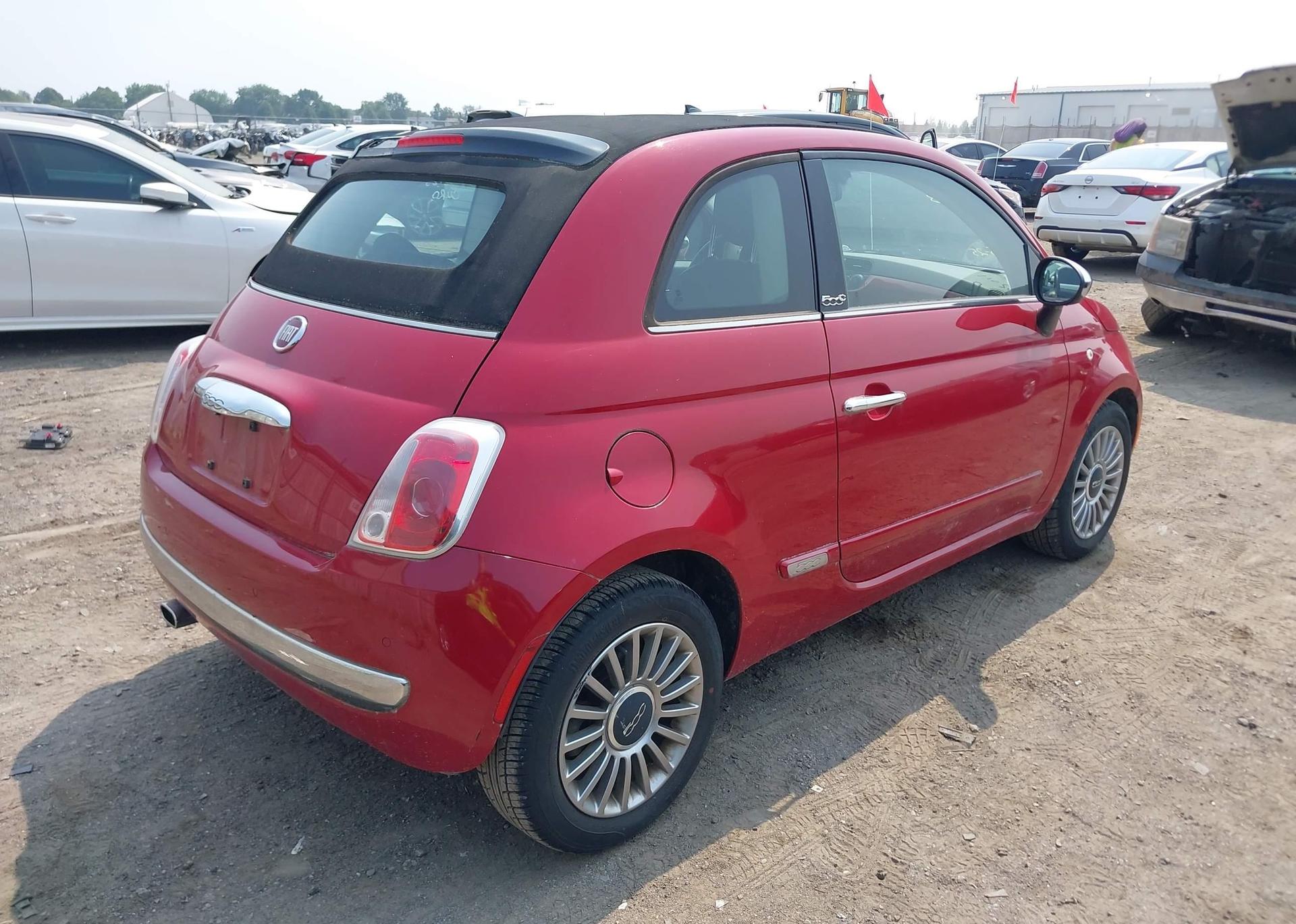 2012 FIAT 500C LOUNGE