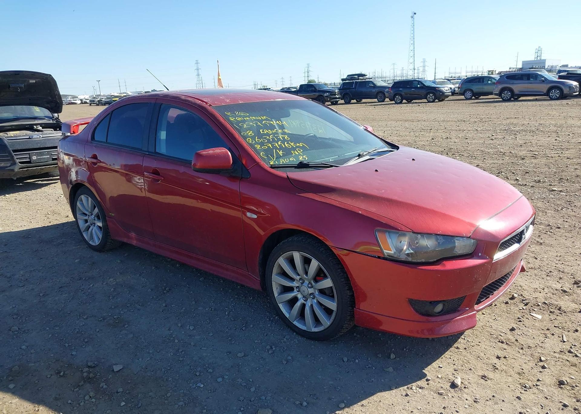 2008 MITSUBISHI LANCER GTS