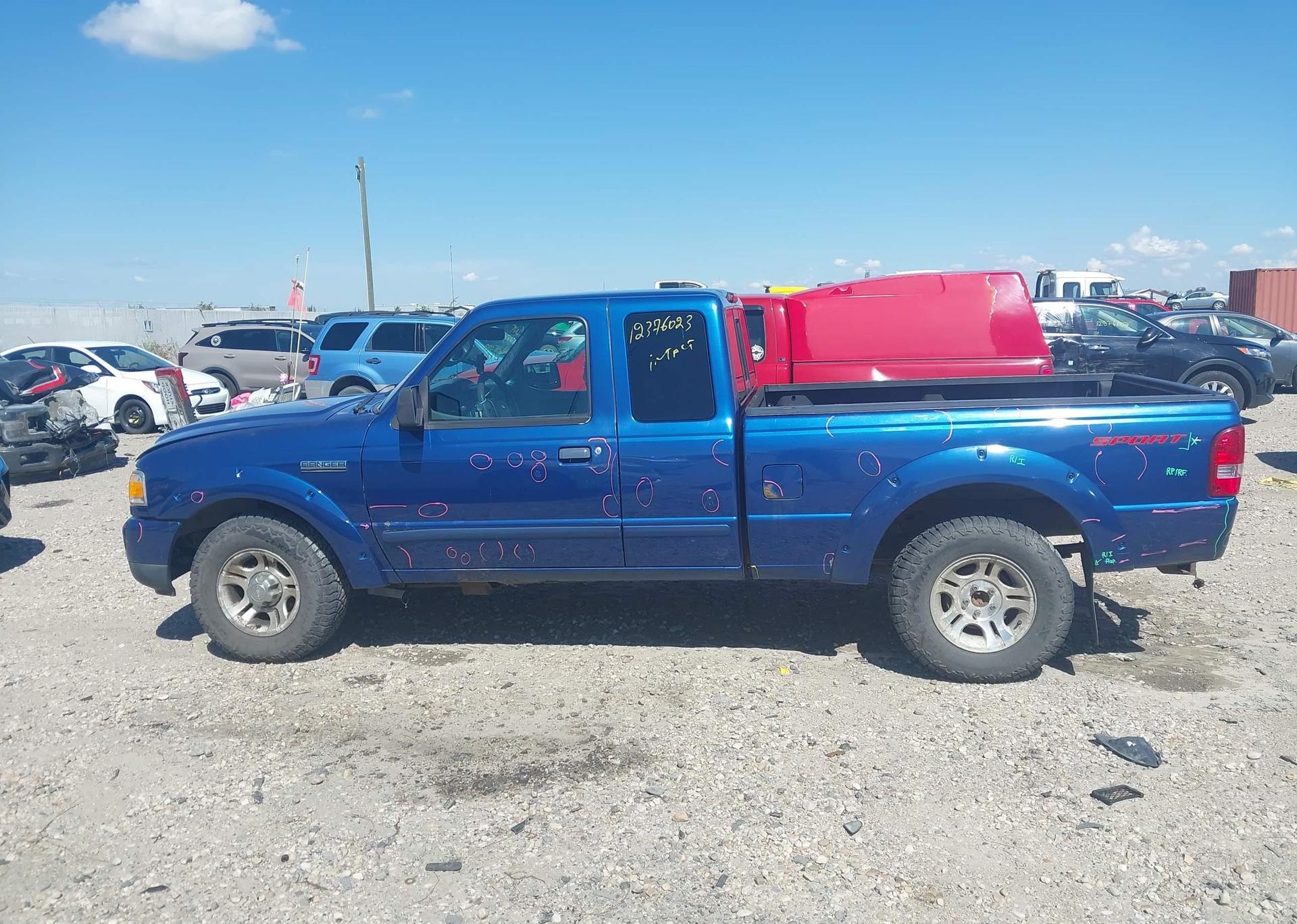 2007 FORD RANGER SUPER CAB
