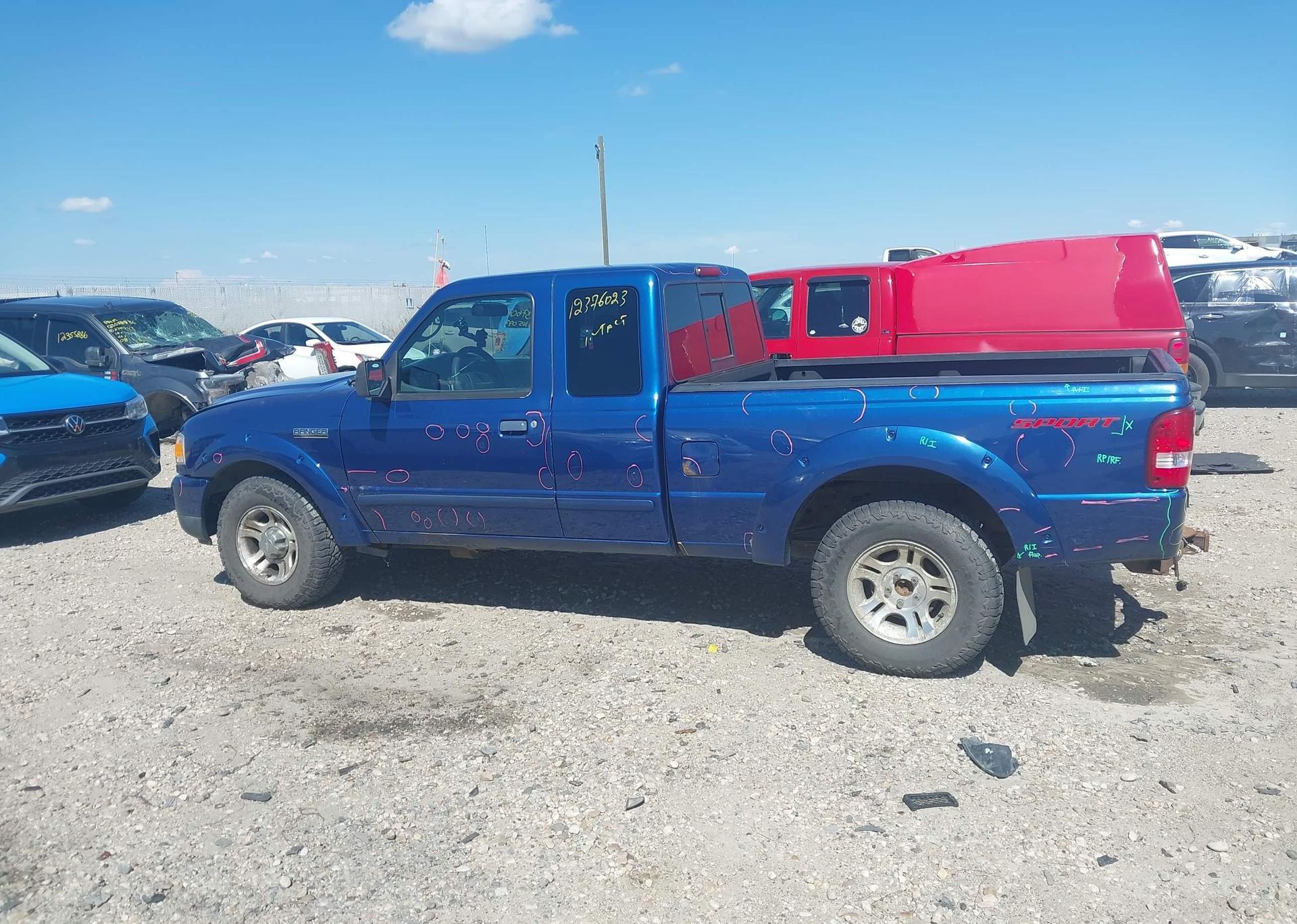 2007 FORD RANGER SUPER CAB