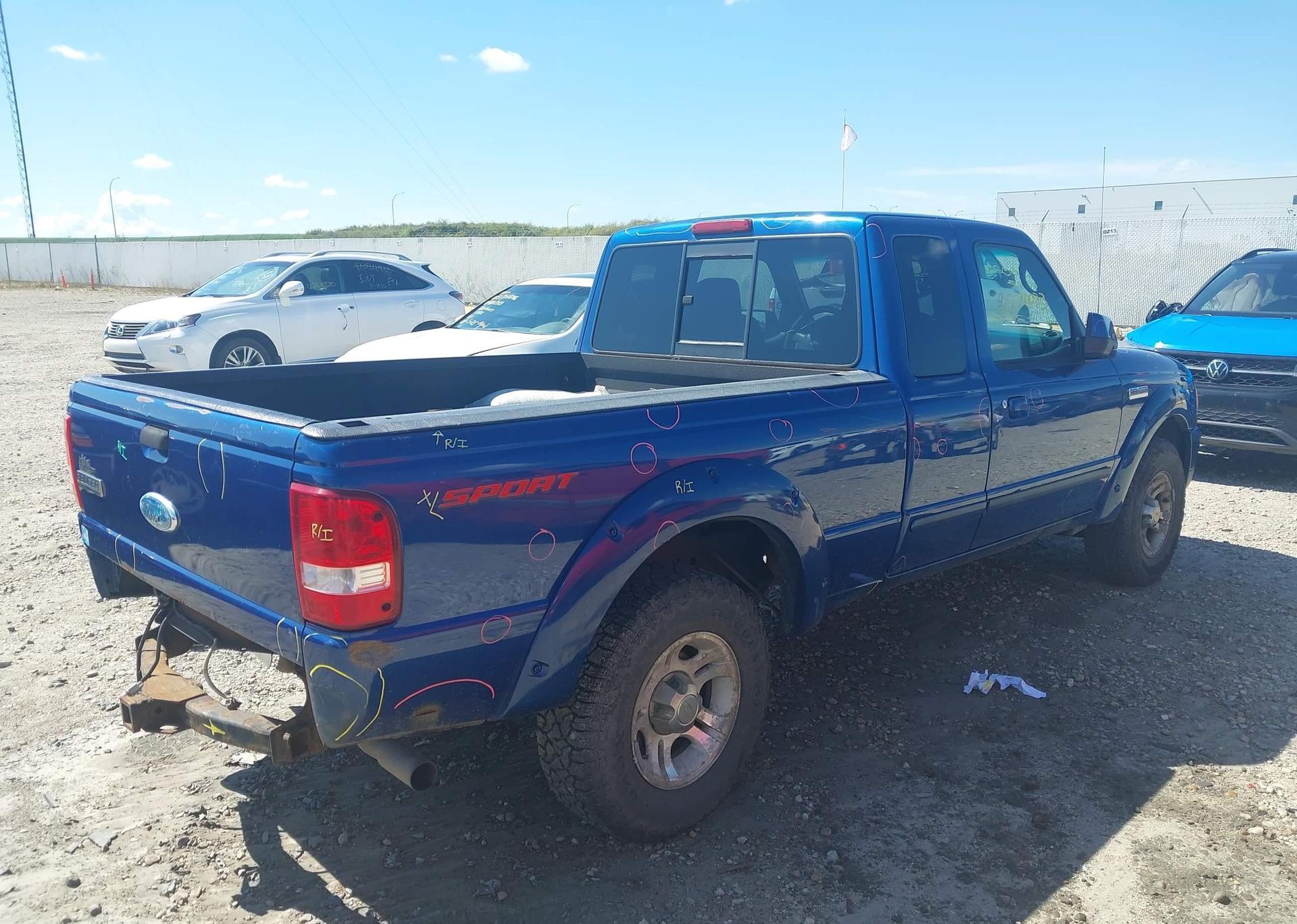 2007 FORD RANGER SUPER CAB