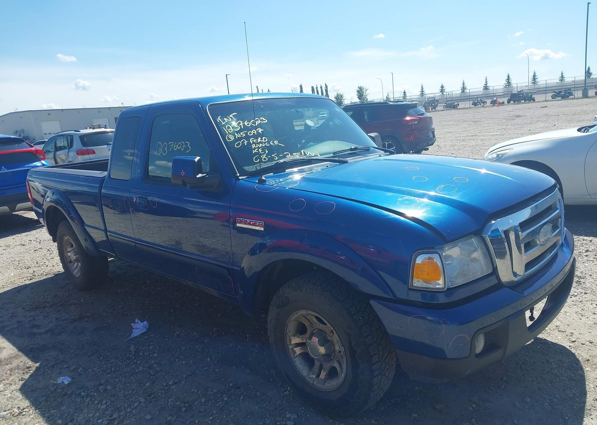 2007 FORD RANGER SUPER CAB