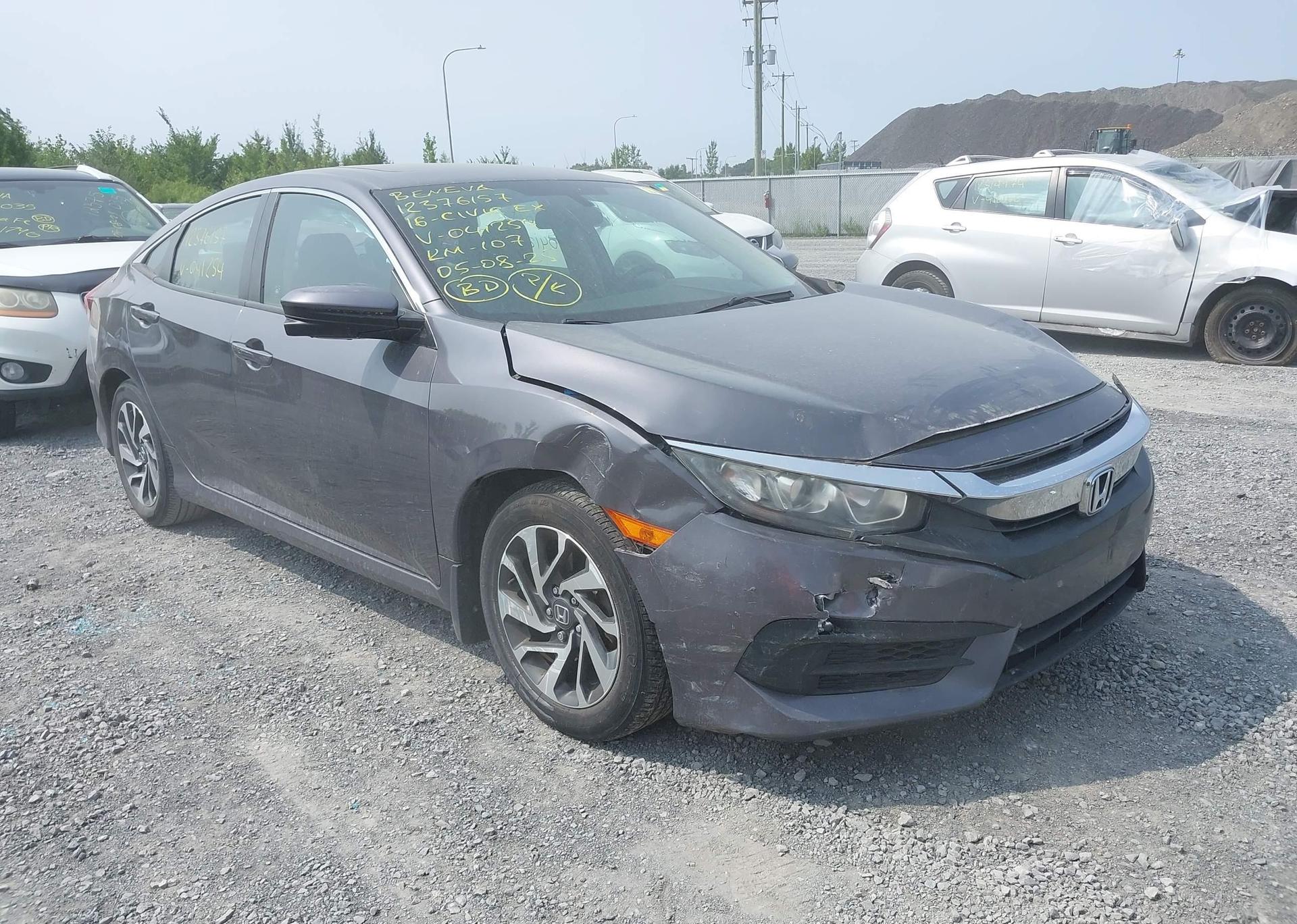 2016 HONDA CIVIC EX