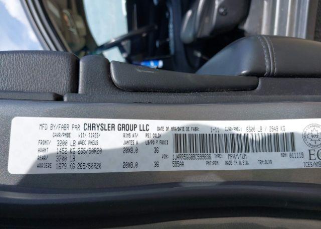 2011 JEEP GRAND CHEROKEE LIMITED