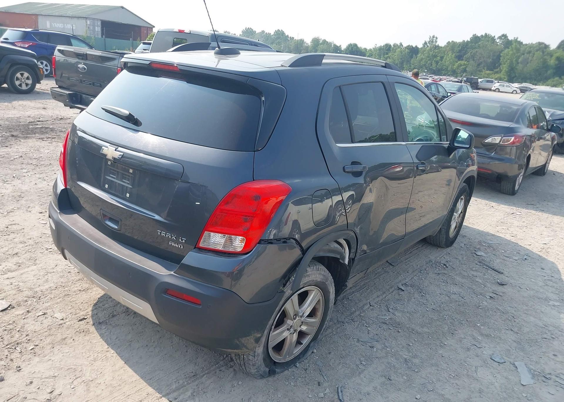 2015 CHEVROLET TRAX 2LT