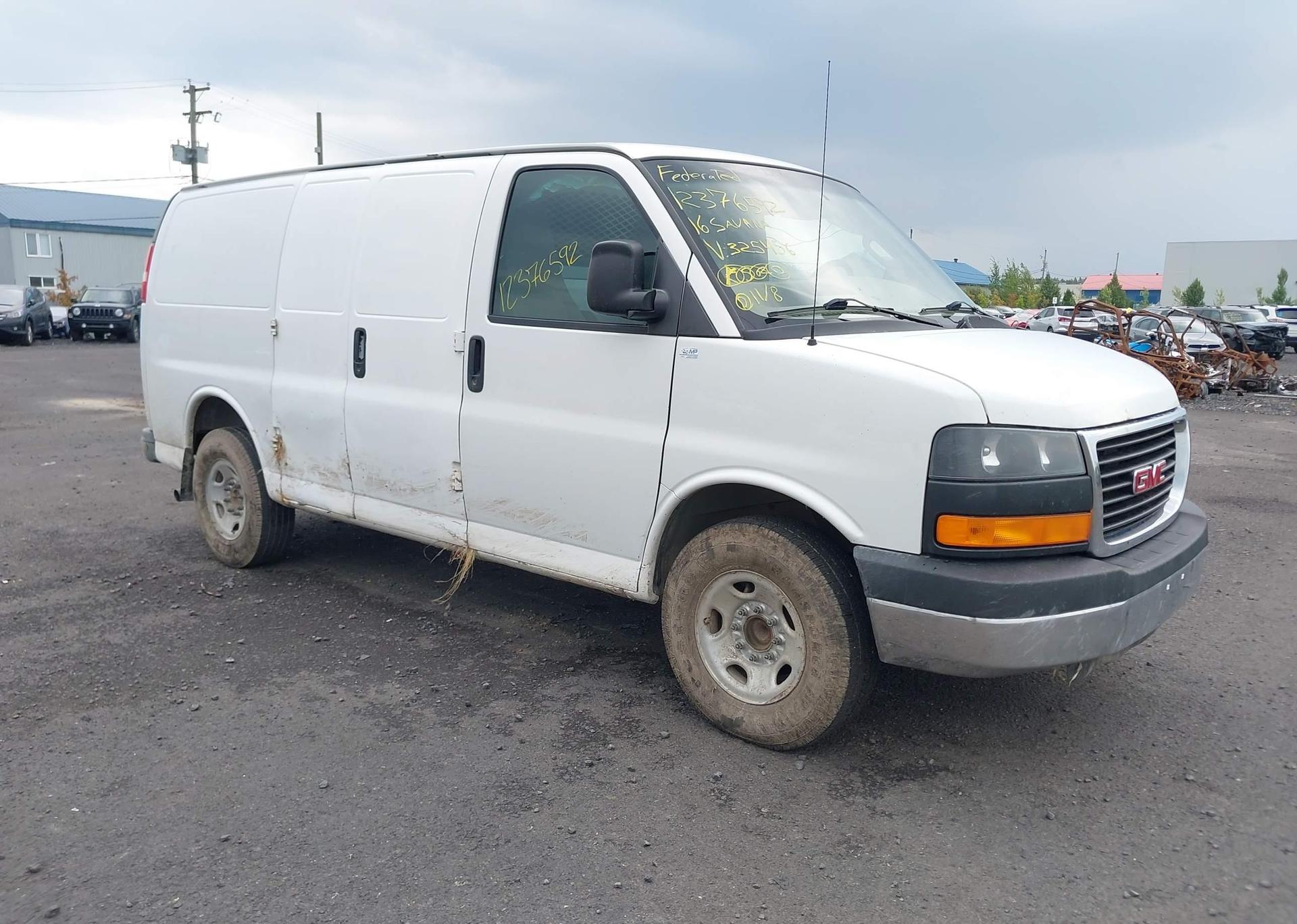 2016 GMC SAVANA G2500