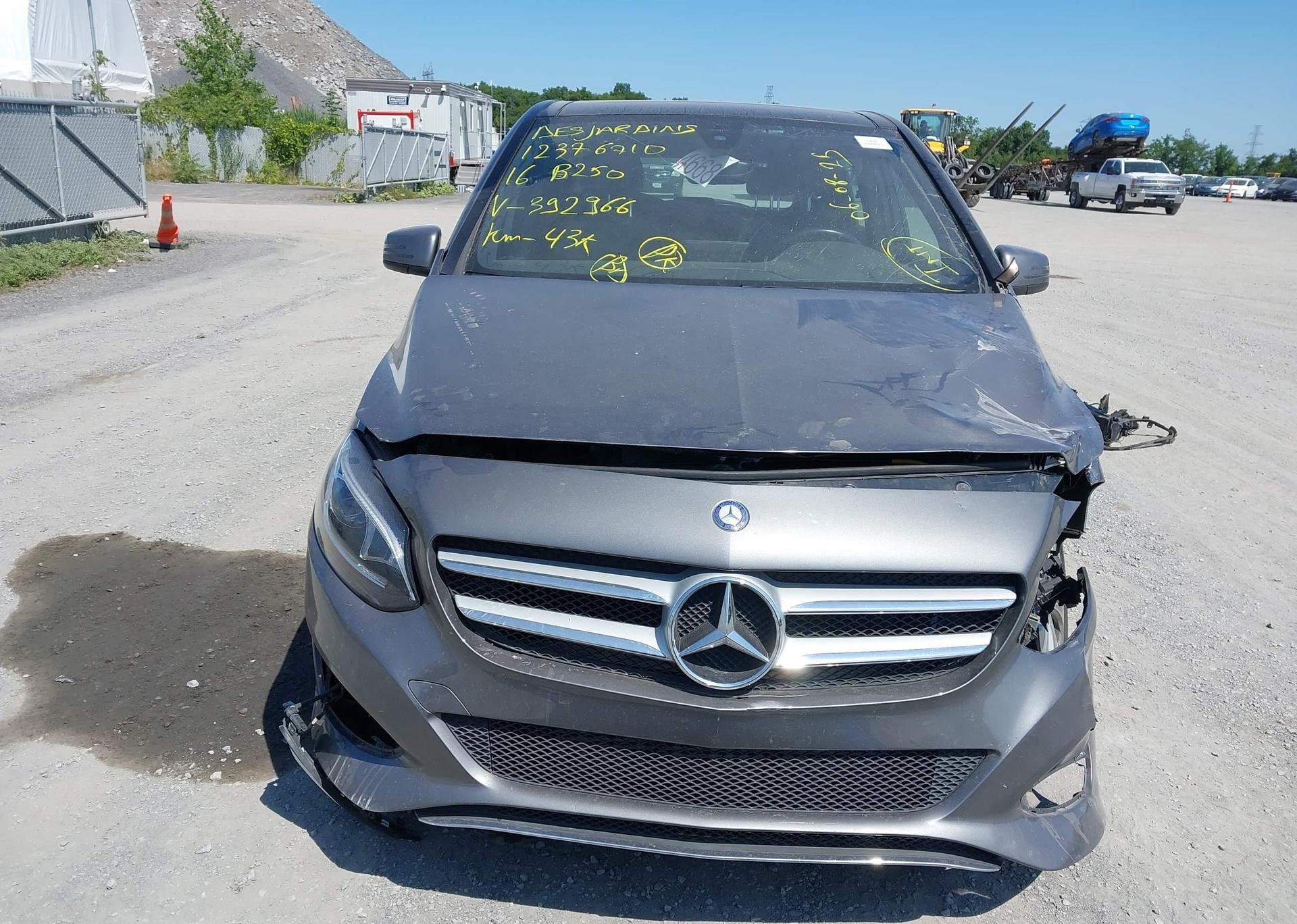 2016 MERCEDES-BENZ B 250 4MATIC