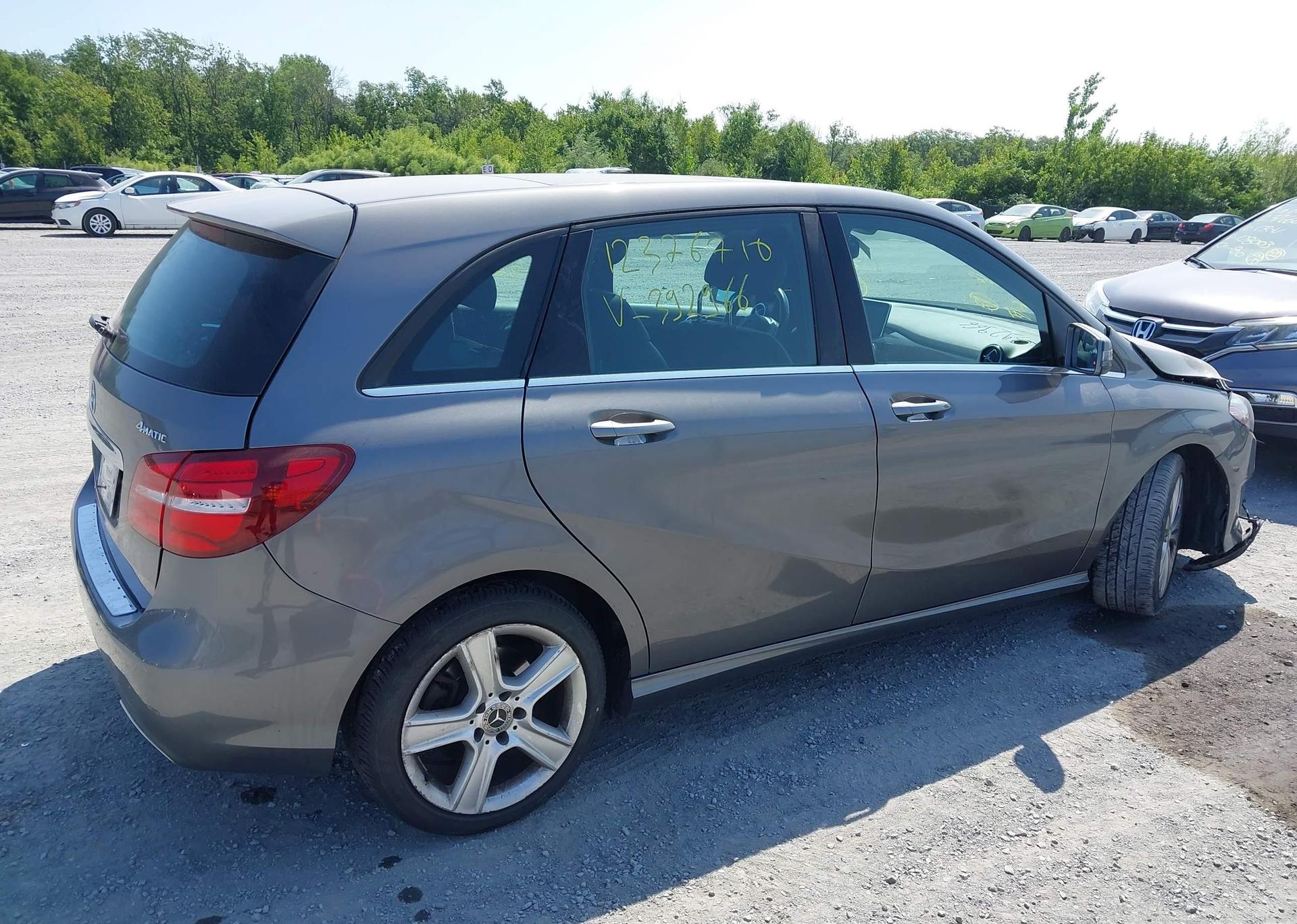 2016 MERCEDES-BENZ B 250 4MATIC