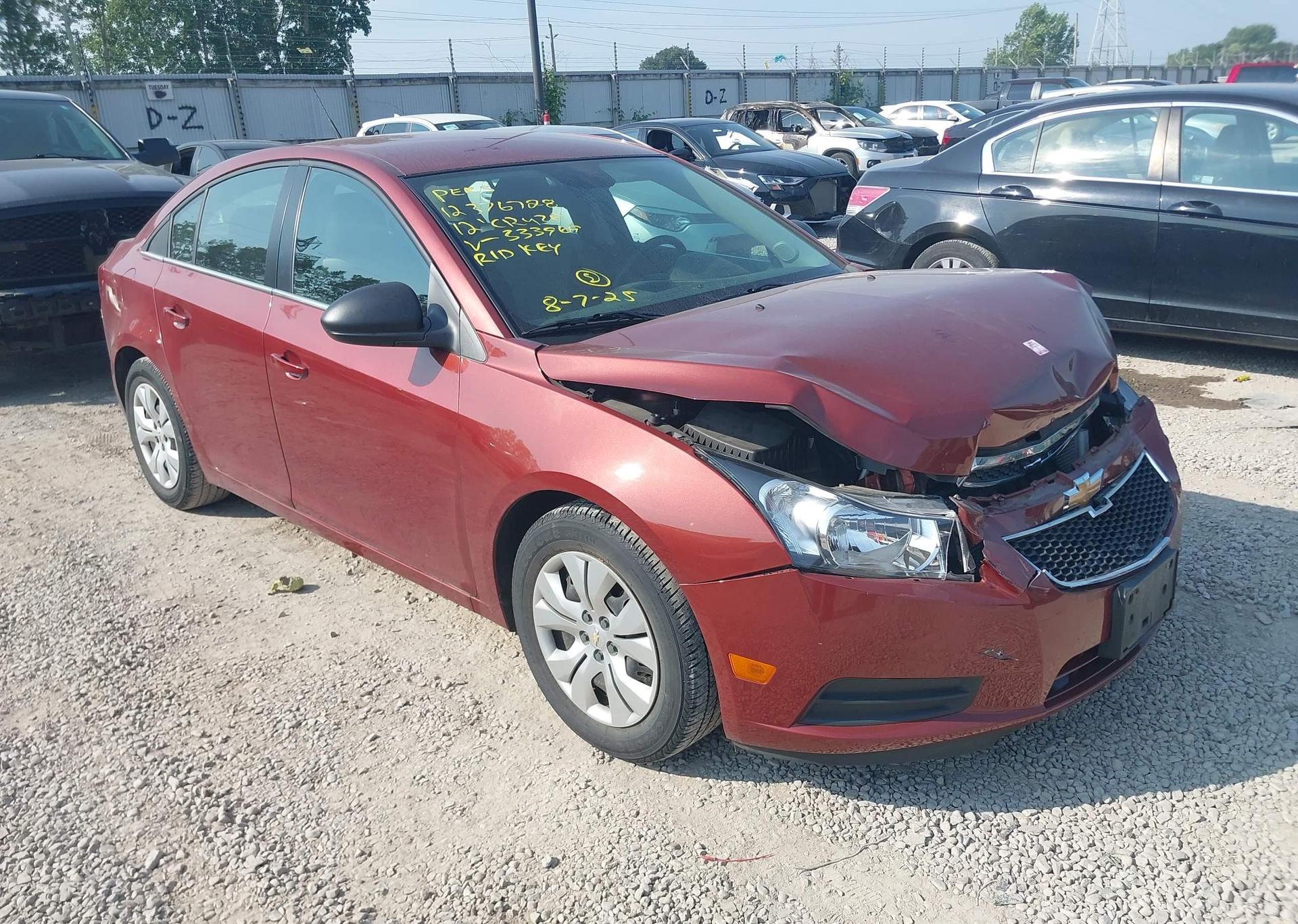 2012 CHEVROLET CRUZE LS