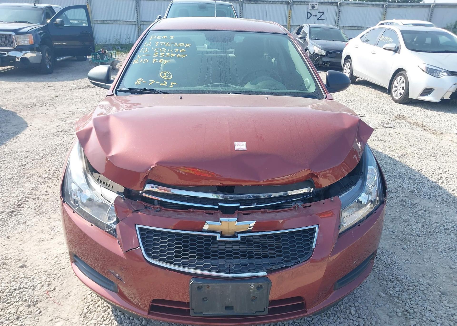 2012 CHEVROLET CRUZE LS