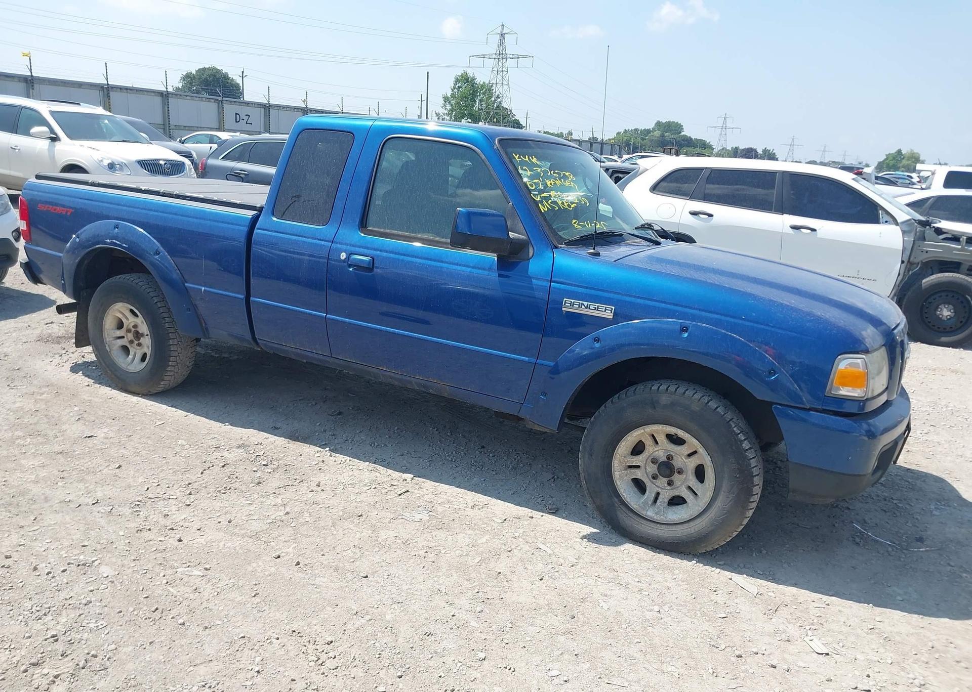 2007 FORD RANGER SUPER CAB