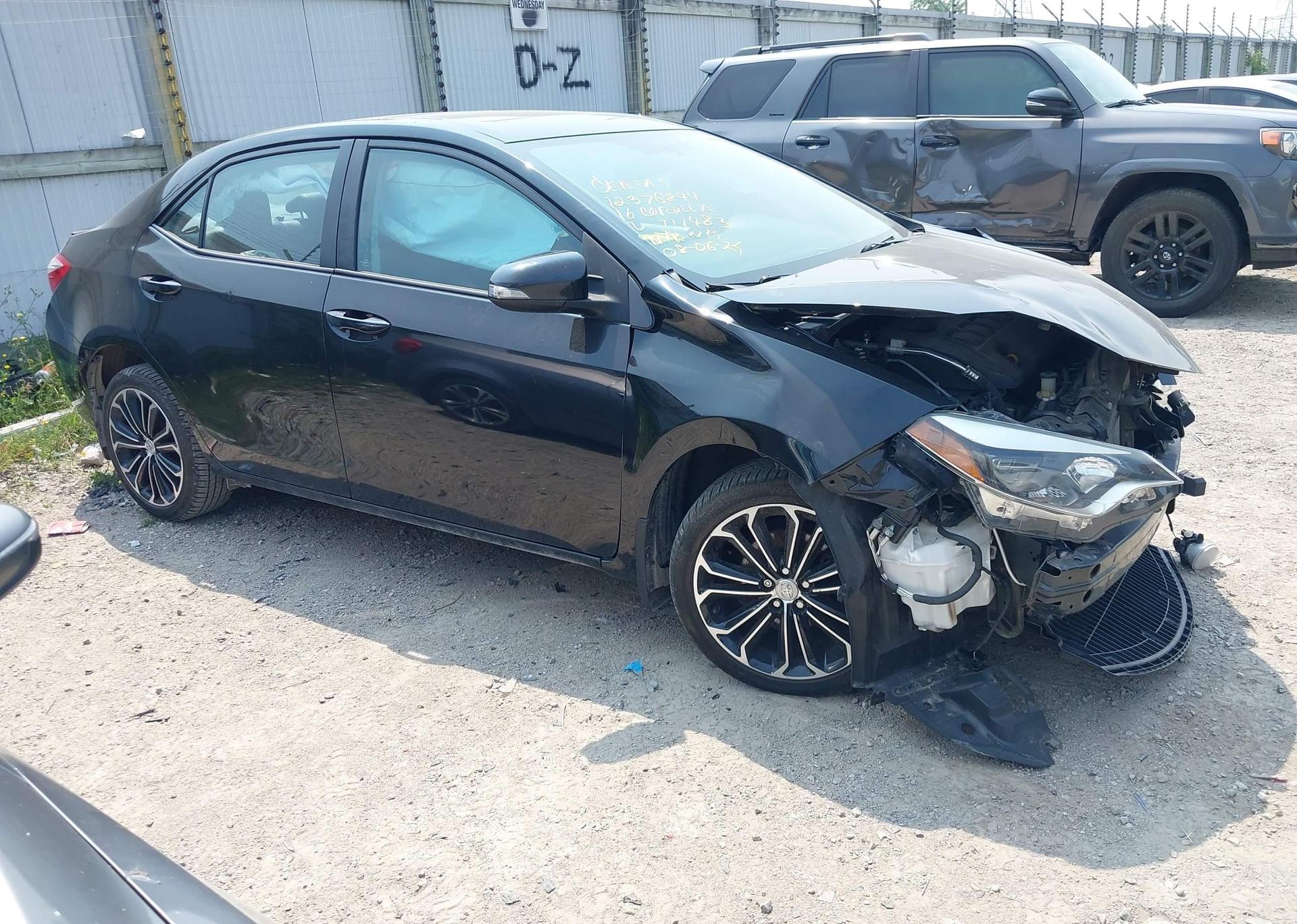2016 TOYOTA COROLLA L
