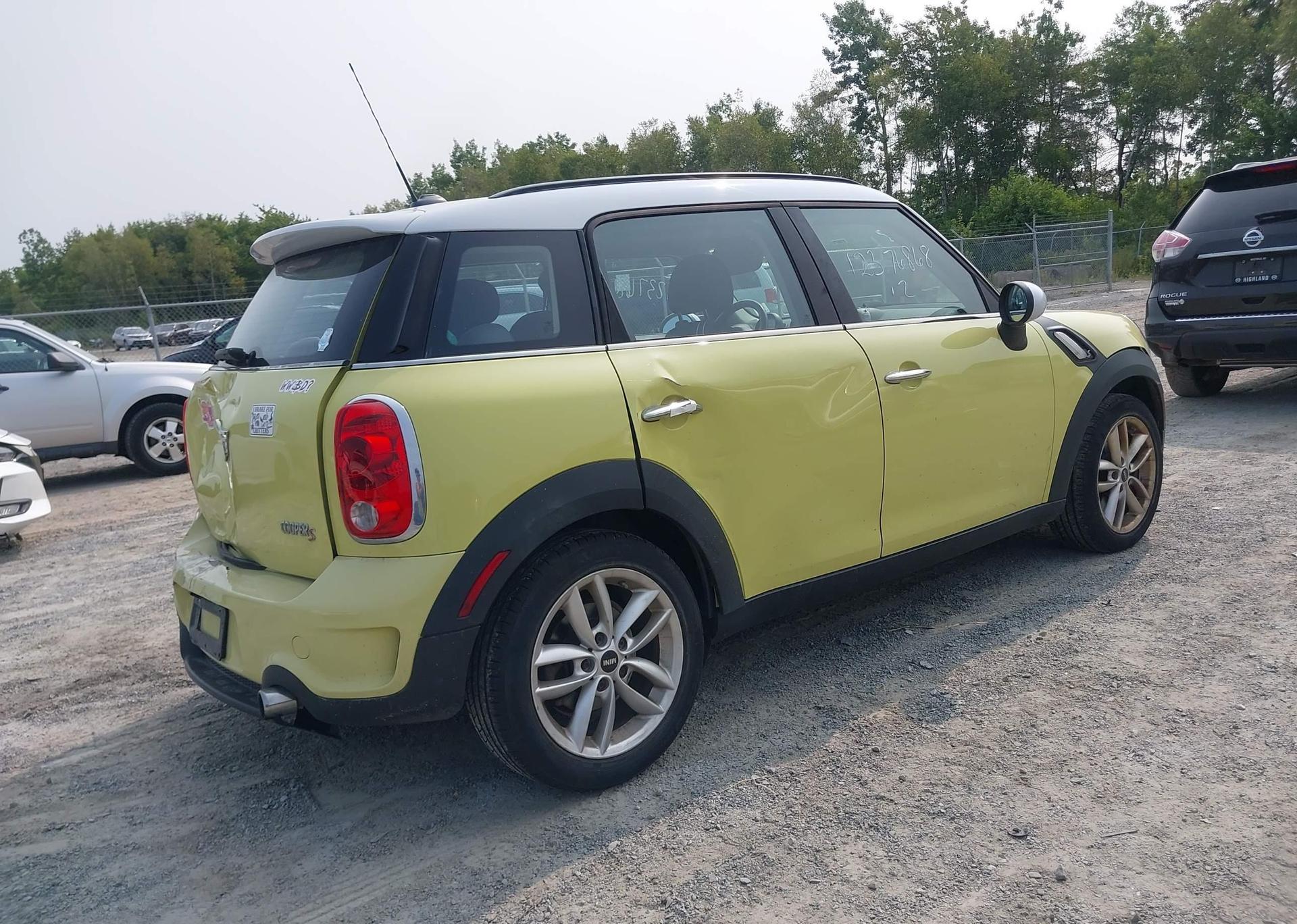 2012 MINI COOPER S COUNTRYMAN