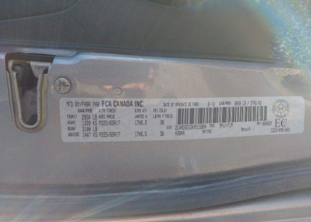 2019 DODGE GRAND CARAVAN GT