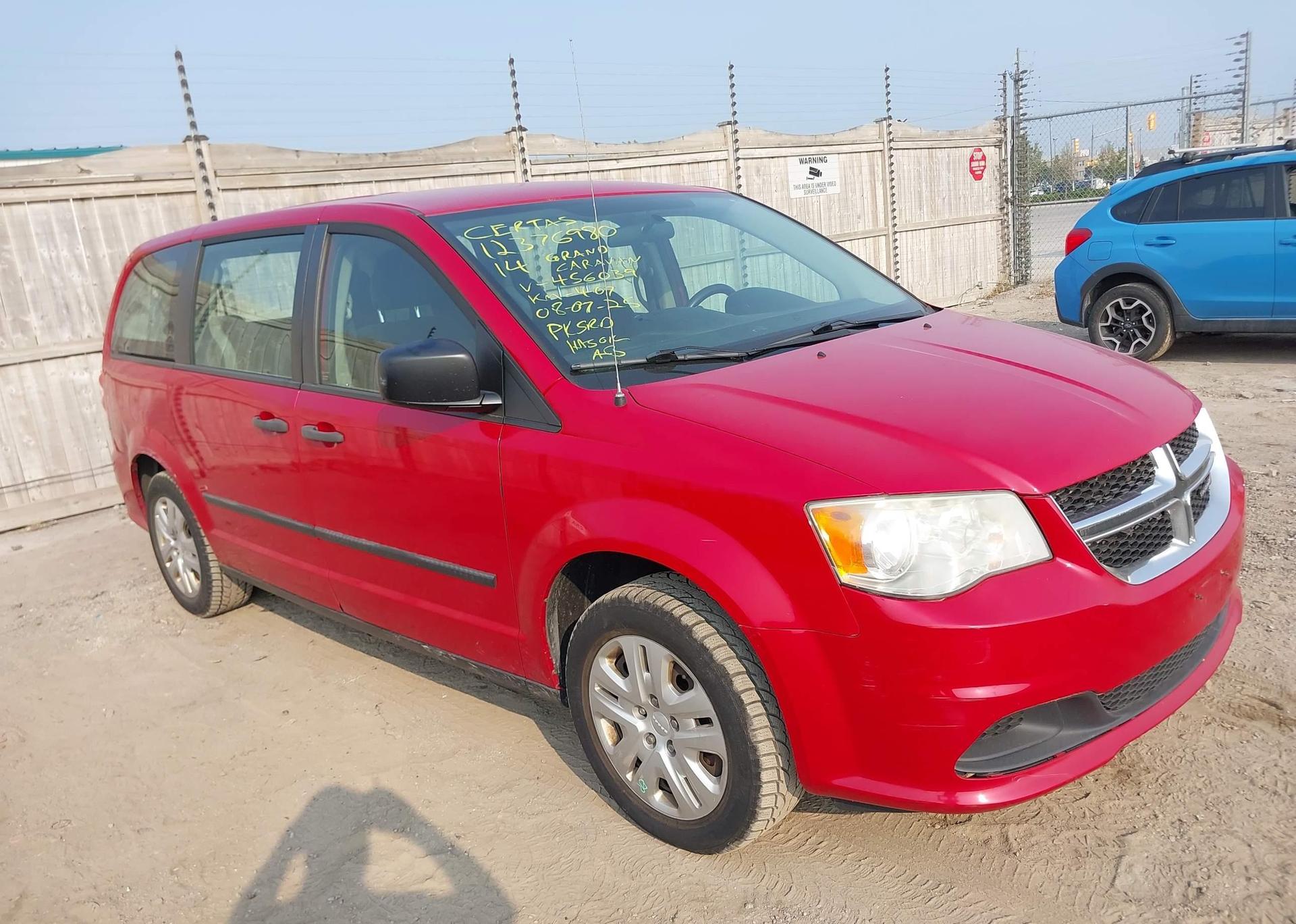2014 DODGE GRAND CARAVAN SE