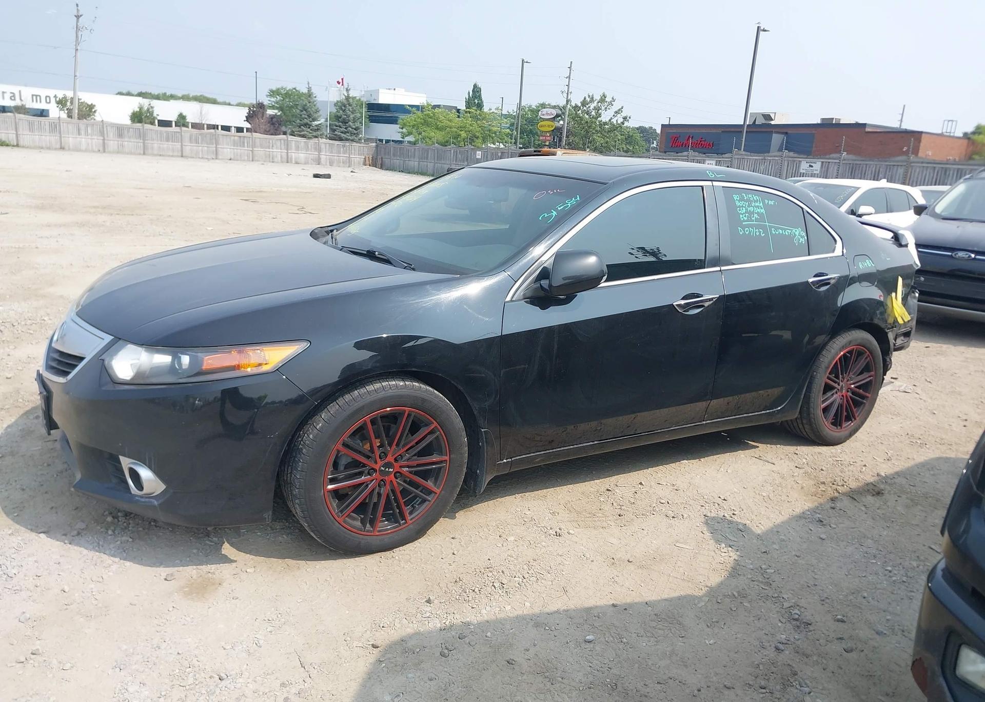 2012 ACURA TSX TECHNOLOGY PACKAGE