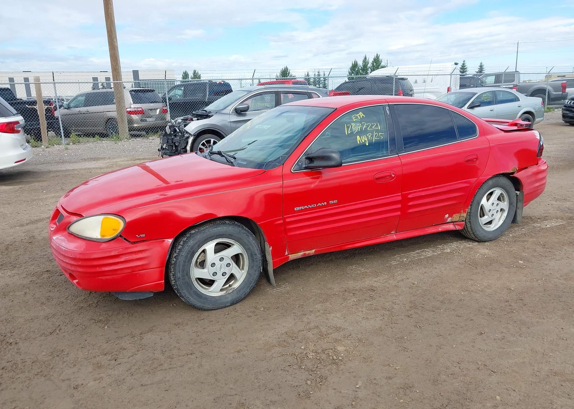 2000 PONTIAC GRAND AM SE1