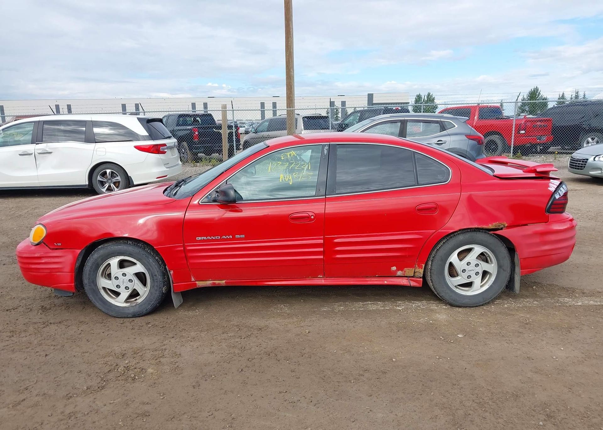 2000 PONTIAC GRAND AM SE1