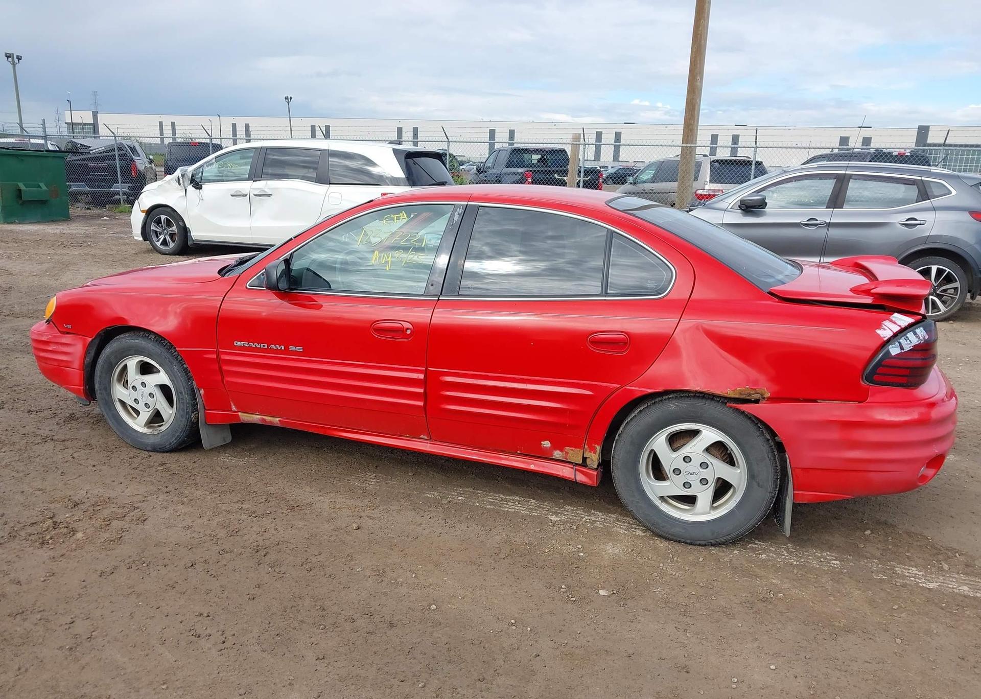 2000 PONTIAC GRAND AM SE1
