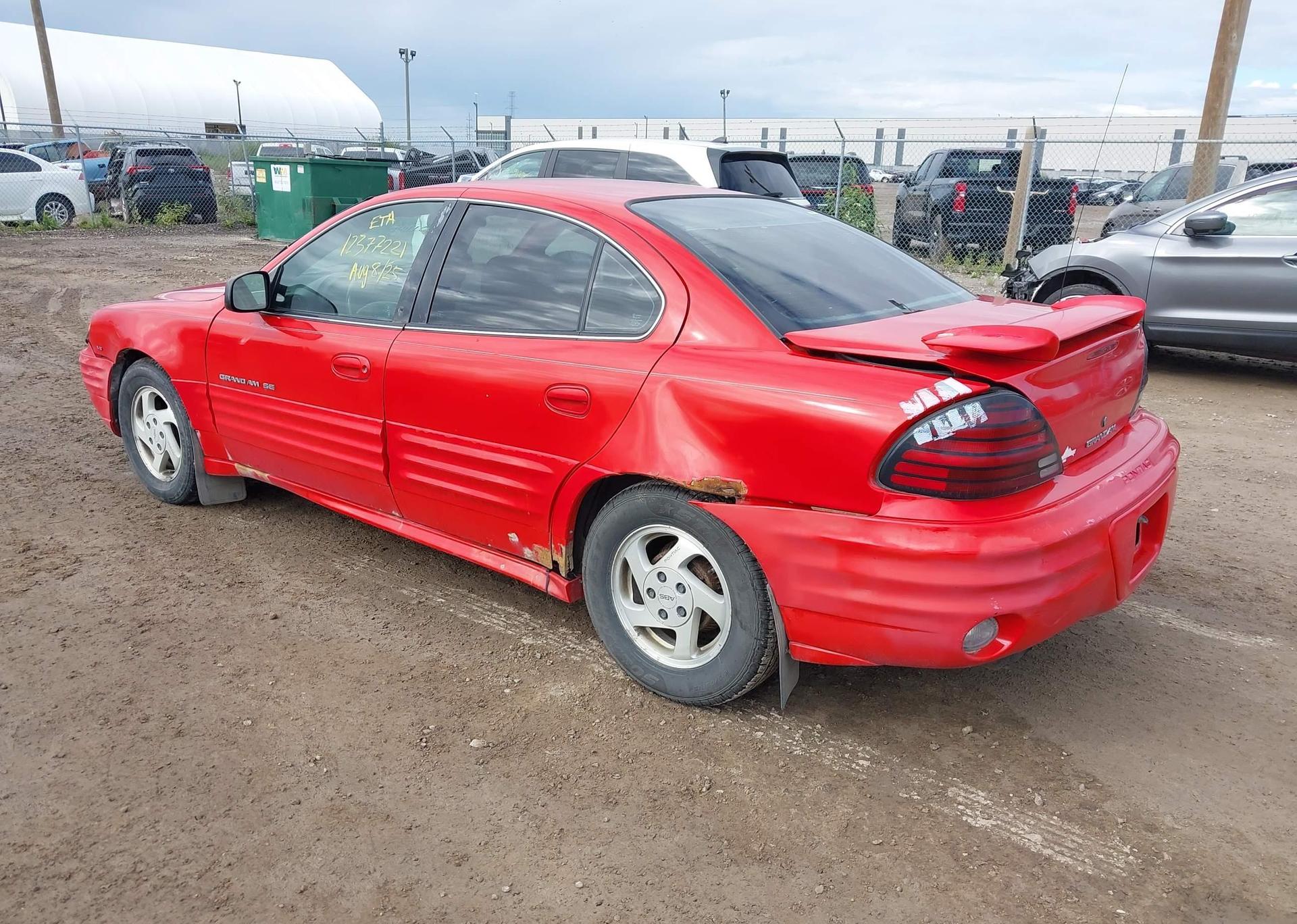 2000 PONTIAC GRAND AM SE1
