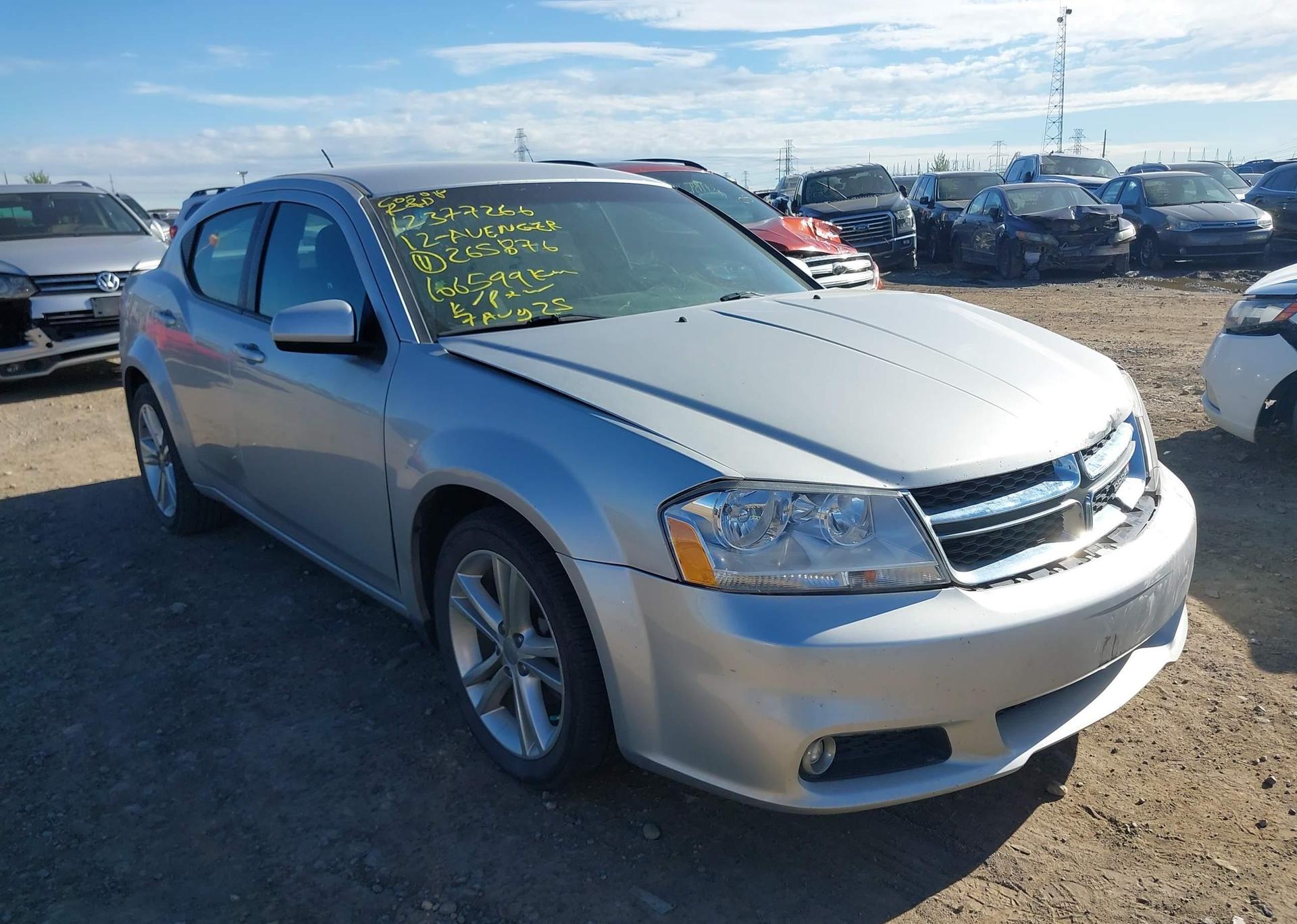 2012 DODGE AVENGER SXT