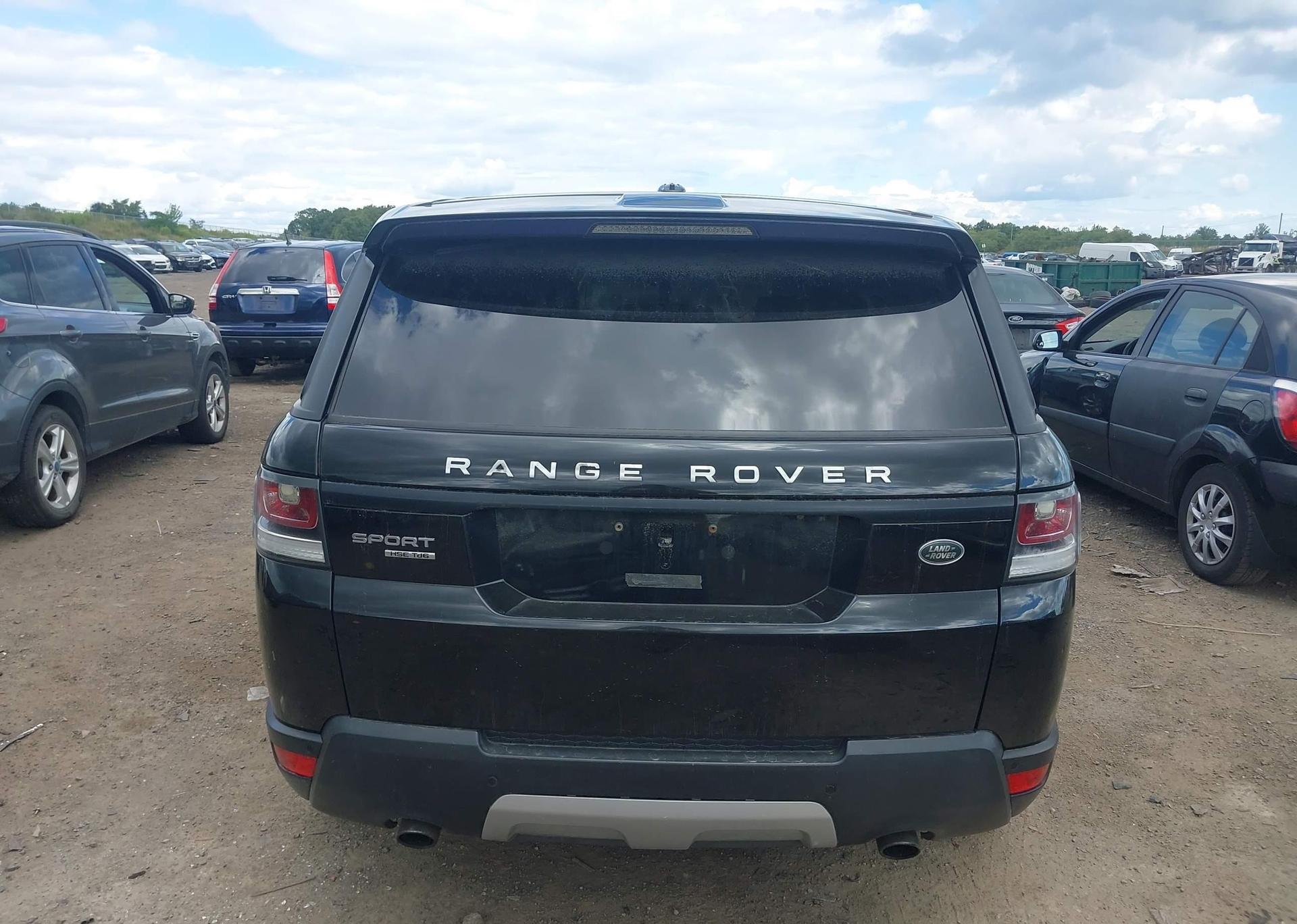 2016 LAND ROVER RANGE ROVER SPORT DIESEL TD6 HSE