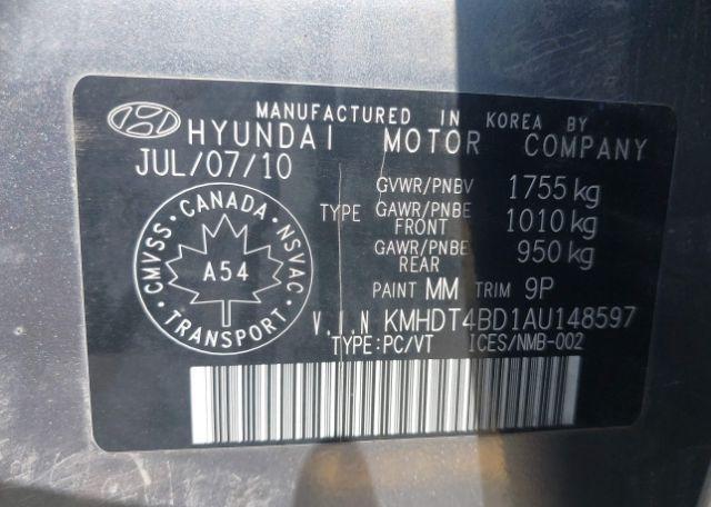 2010 HYUNDAI ELANTRA L
