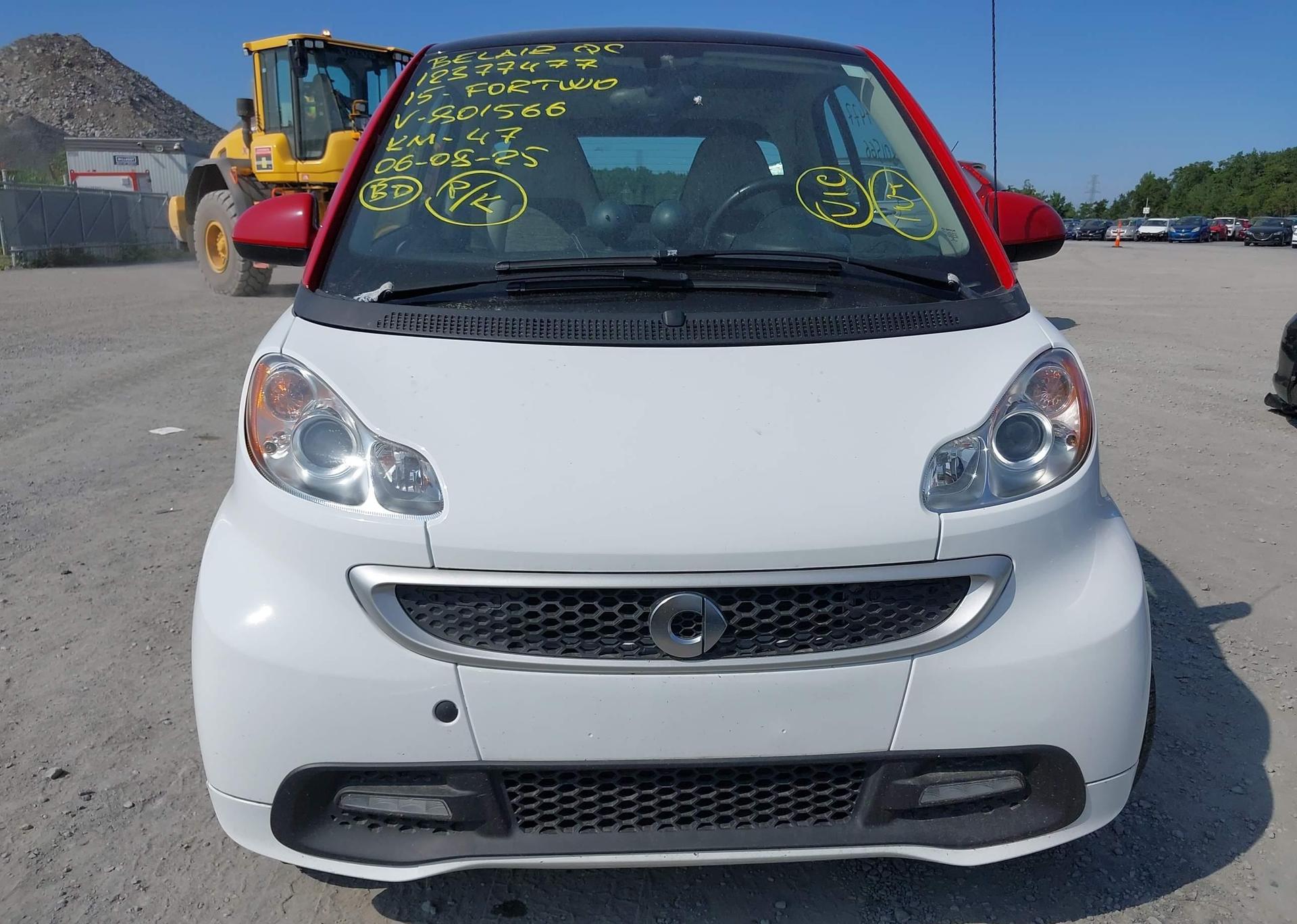 2015 SMART FORTWO PURE