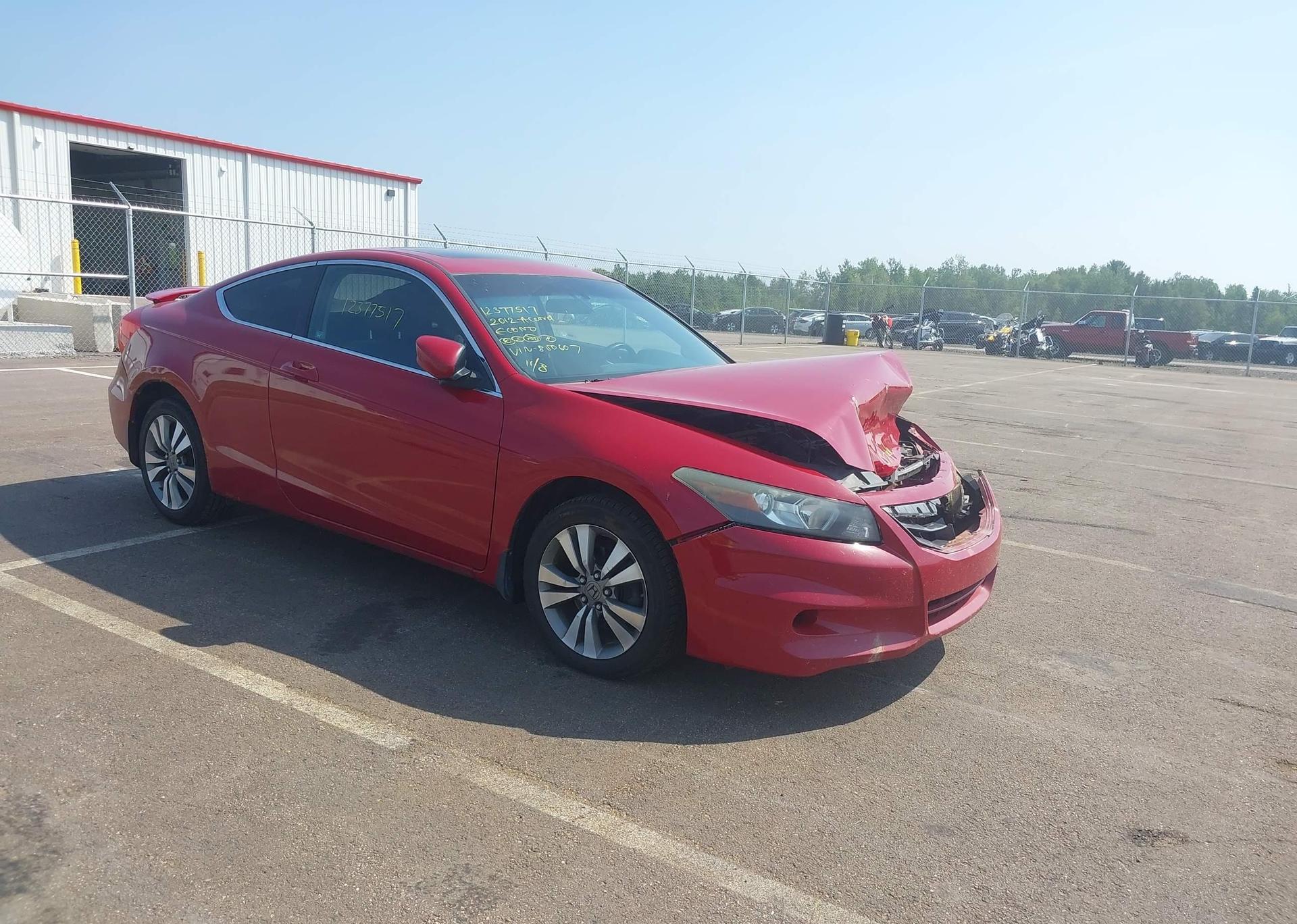 2012 HONDA ACCORD EX