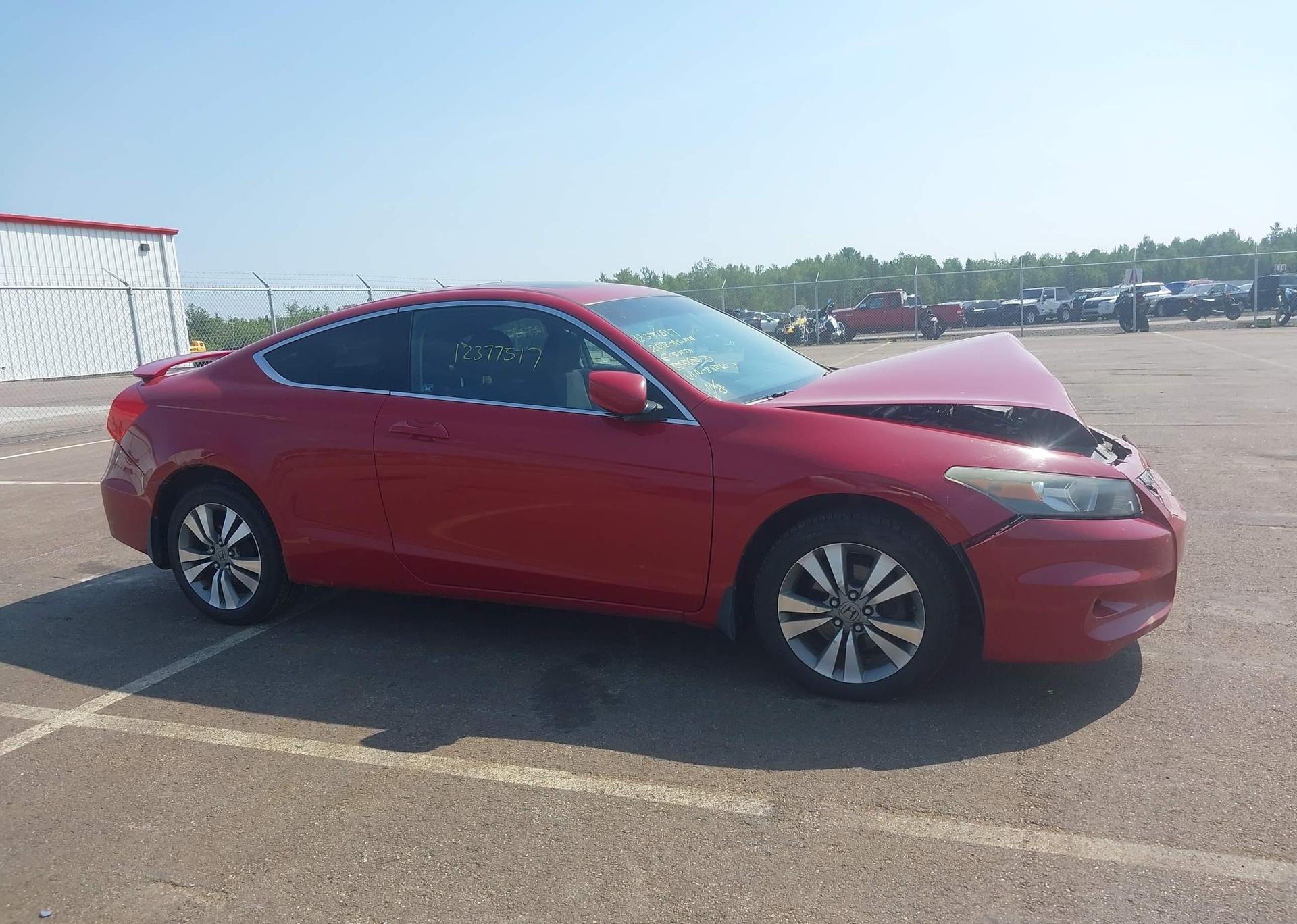 2012 HONDA ACCORD EX
